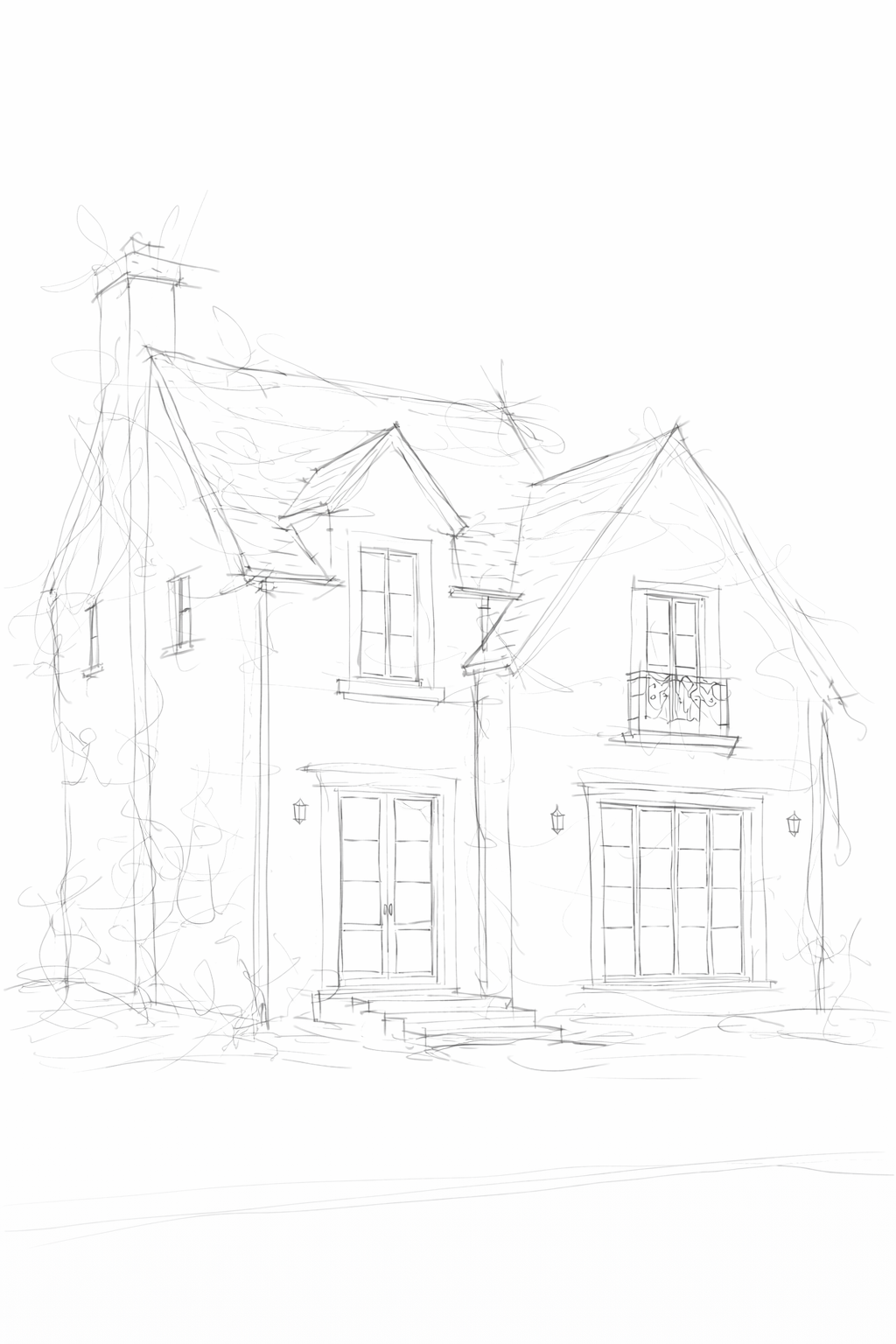ELBOW PARK CALGARY ARCHITECT THAD.CA HOUSE SKETCH 