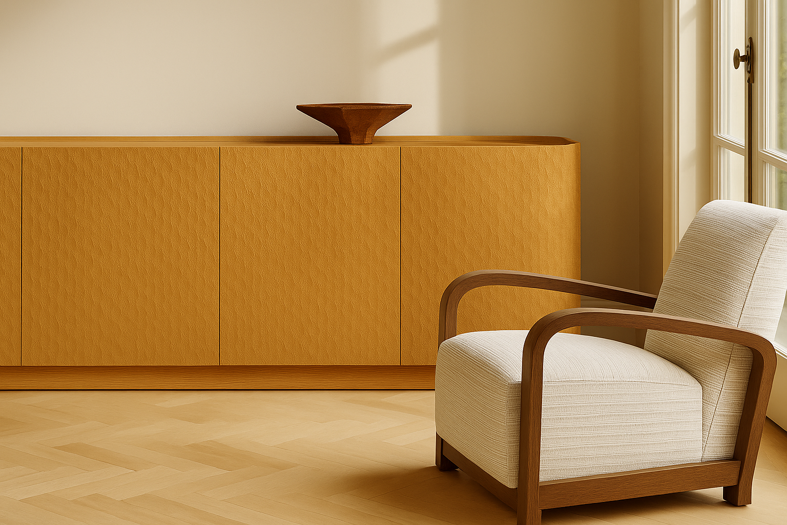 Sunny Living Room with Wooden Accents.png