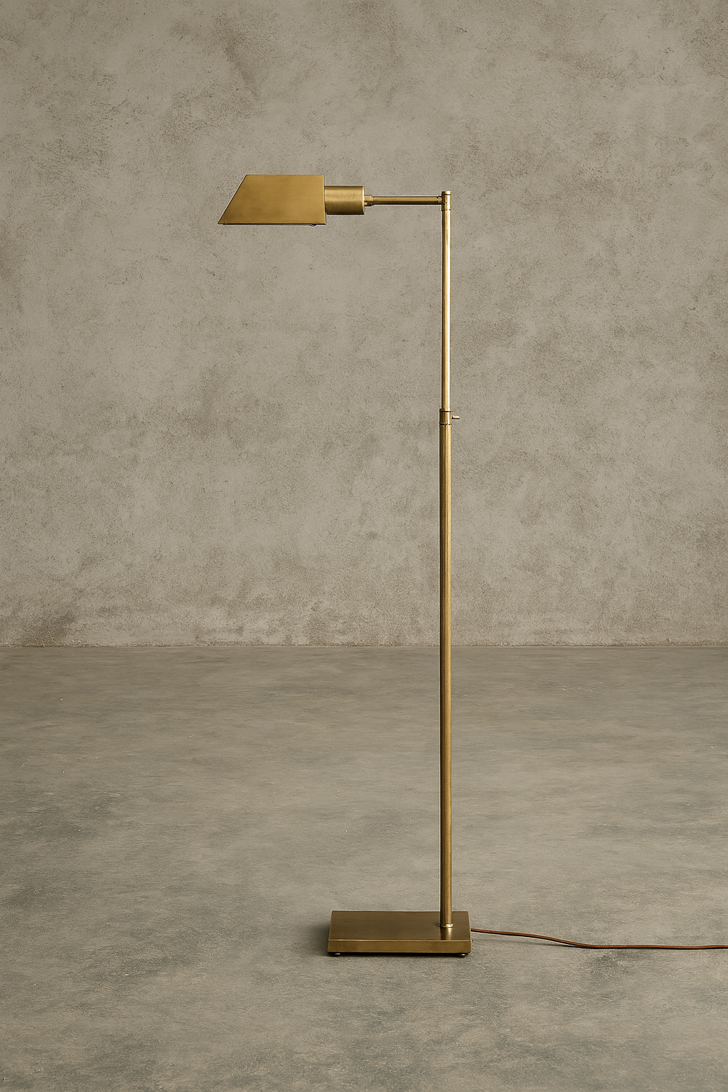 Brass Lamp with Concrete Backdrop.png