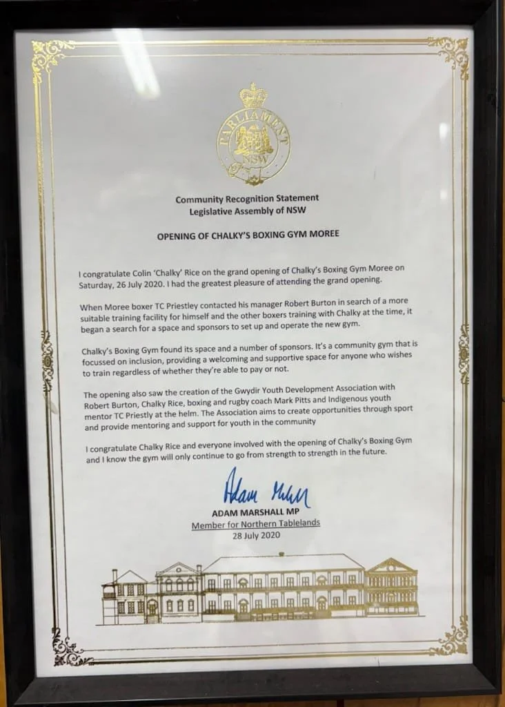 Community Recognition