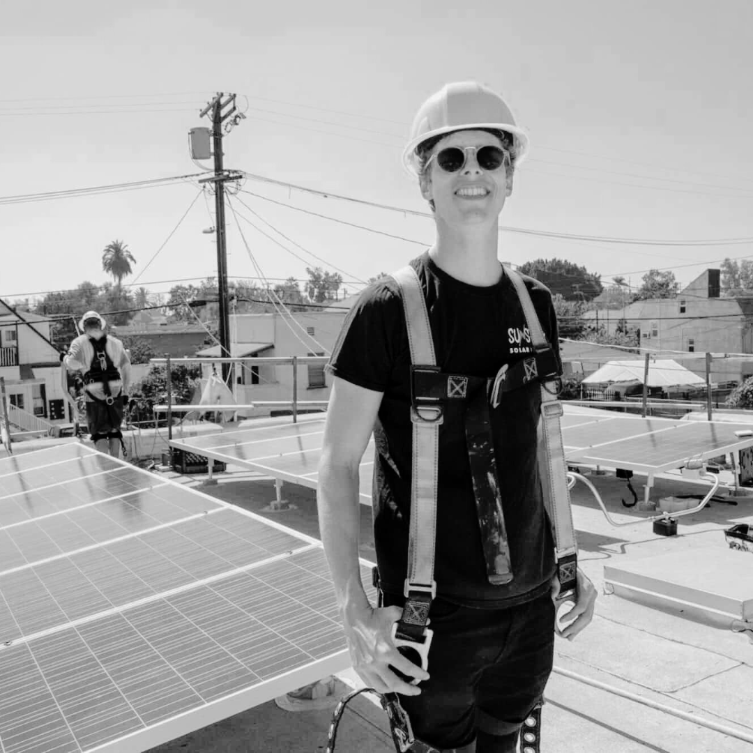 Former gang members add solar to safe house in Los Angeles