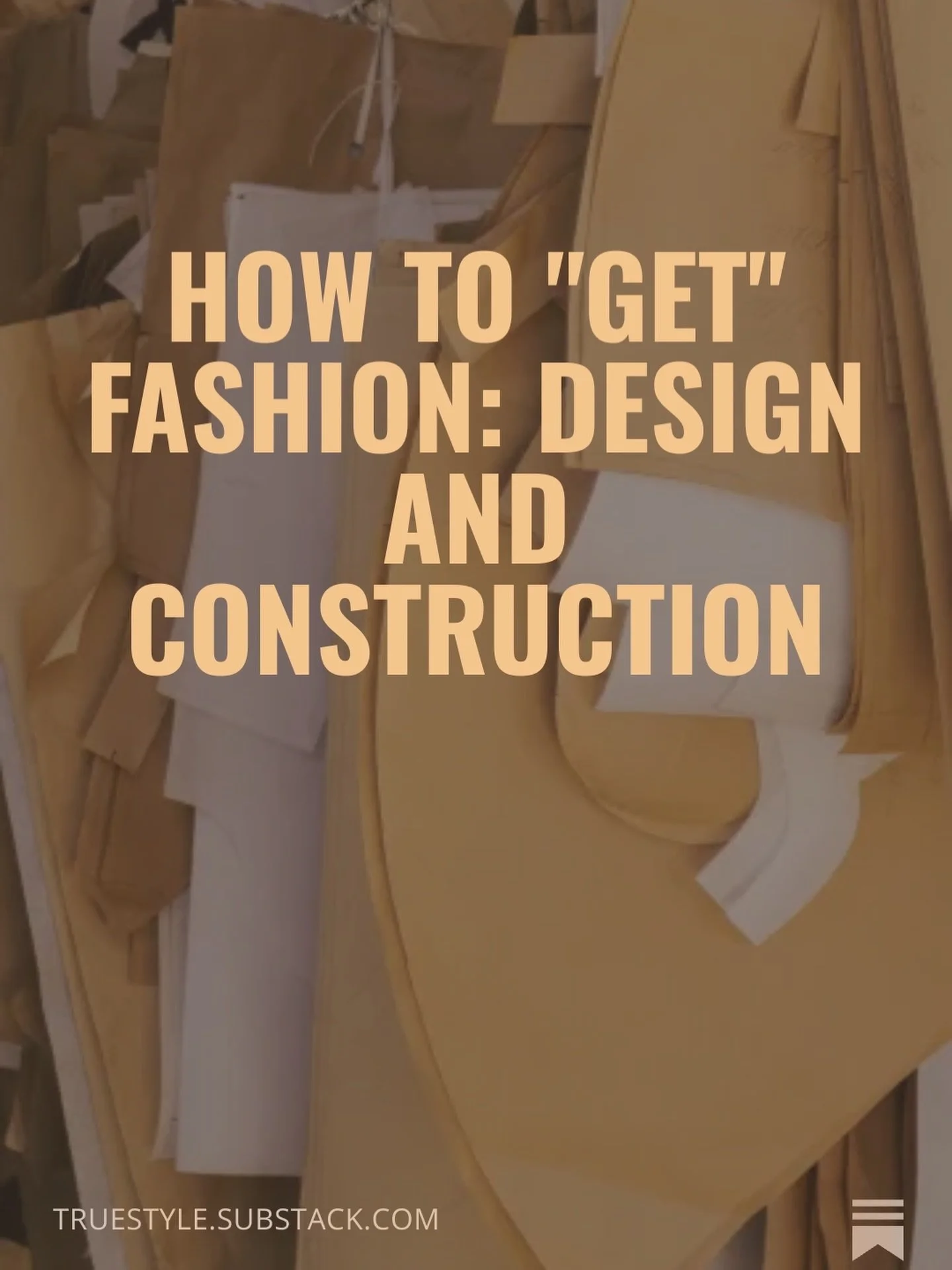 Even if you&rsquo;re not interested in making clothes yourself, learning what goes into them&mdash;how fabrics are chosen, how patterns are made, how garments are constructed&mdash;is pretty useful, especially in trying to navigate this vast world of