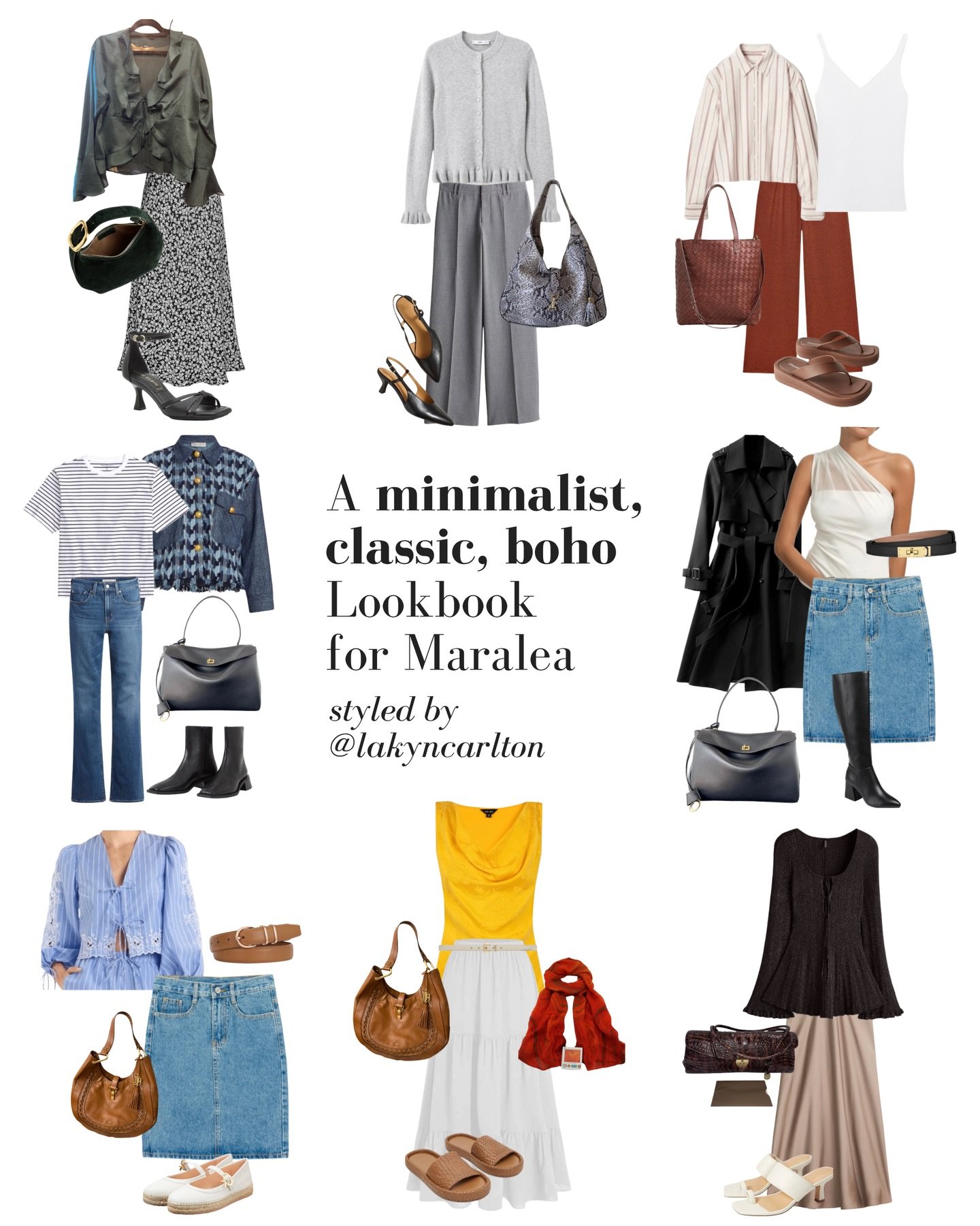 Maralea and I worked together via Indyx before, so, when she came back looking for some more inspiration and some elevated basics, I already knew exactly how to expand&mdash;not push her out of&mdash;her comfort zone. Today, we have a mix of work, we