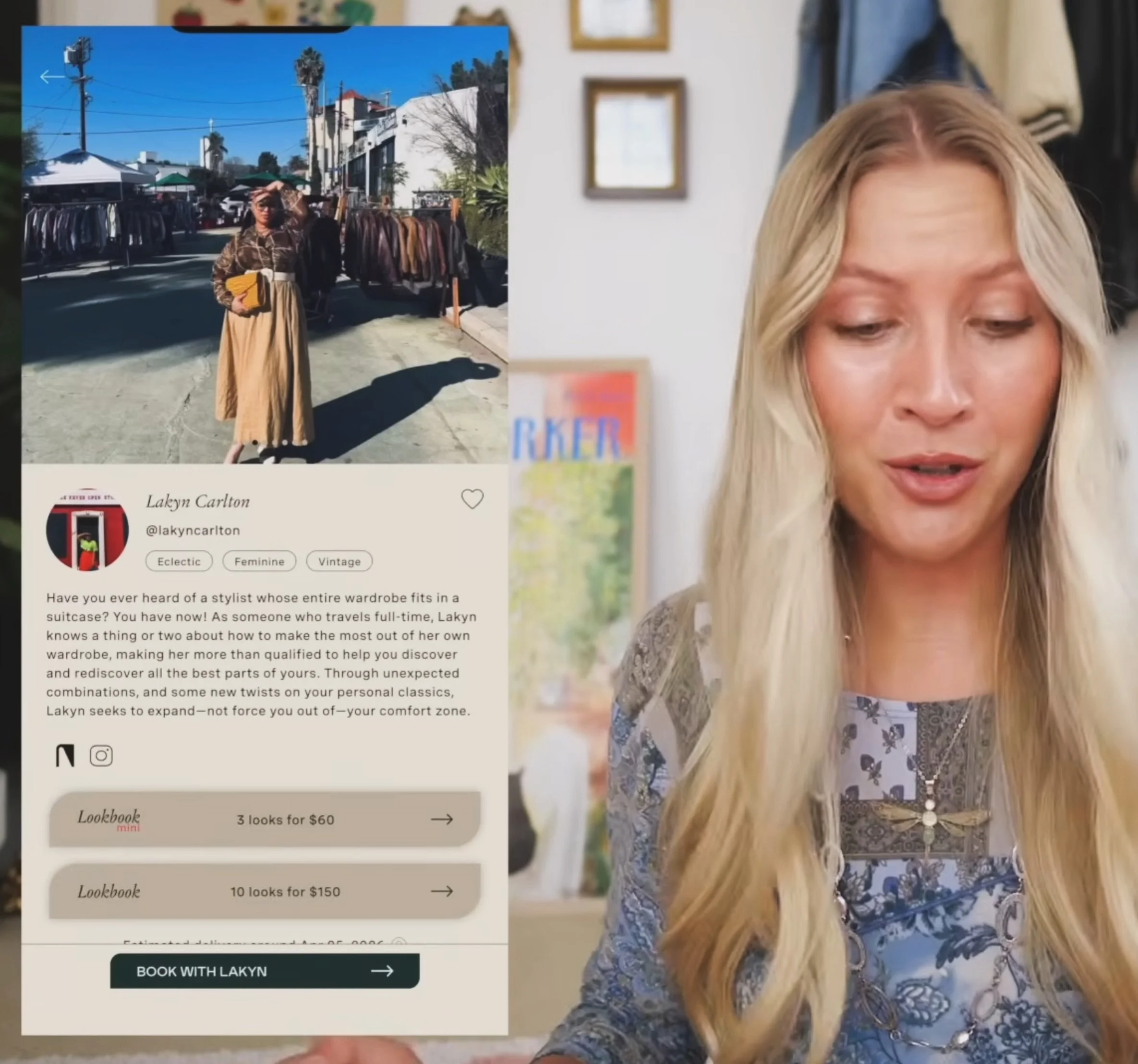 I recently had the pleasure of styling a Mini Lookbook on @myindyx for the lovely @alexasunshine83 and, the verdict is in: she loved the looks! Check out her profile for the YouTube video all about it, the other two stylists she picked, and a try on 