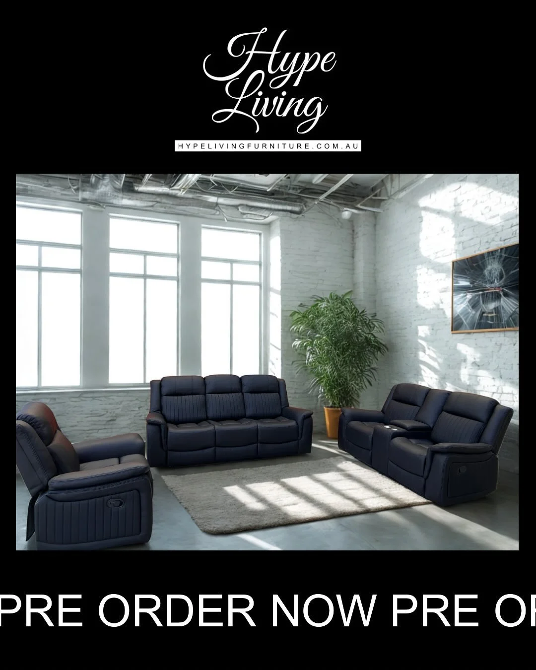 🔥 Due to popular demand, our 3, 2 &amp; 1 leather recliner sets have officially SOLD OUT!
✨ We have more stock arriving 10th of October &ndash; Available in black, tan &amp; grey.
📍 Inspections in Yarrabilba, Brisbane by appointment
🚚 Delivery ava