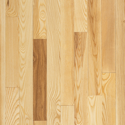 Close-up of a hardwood floor with light and medium wood tones.