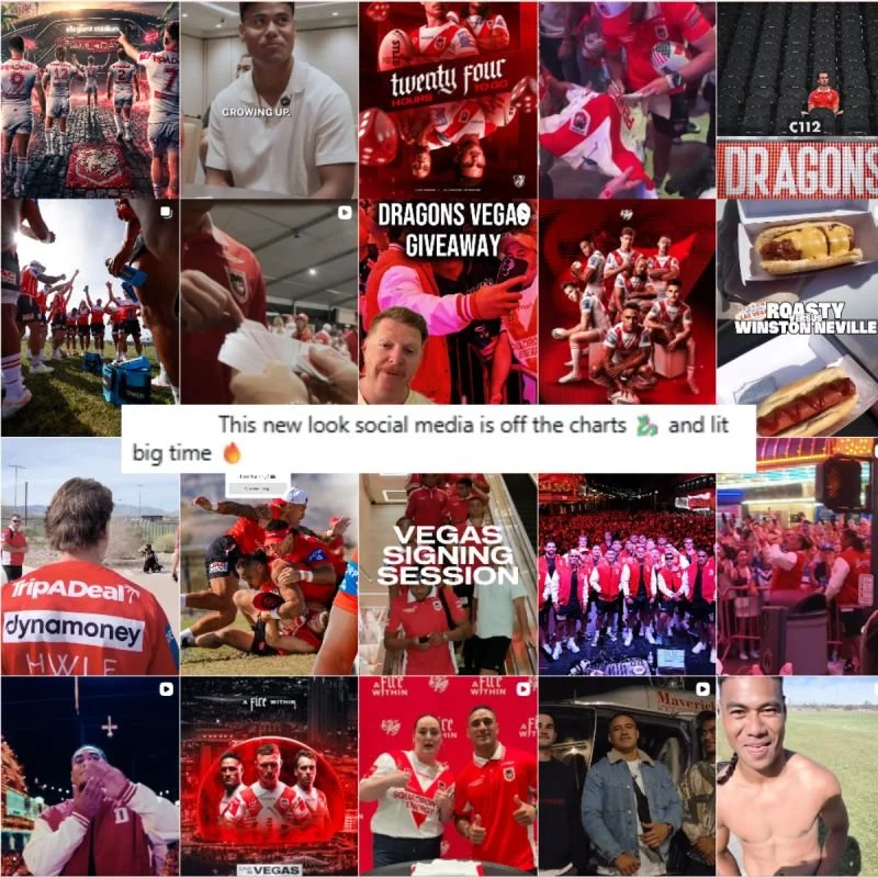 St George Illawarra Dragons: a NRL club finding its digital voice