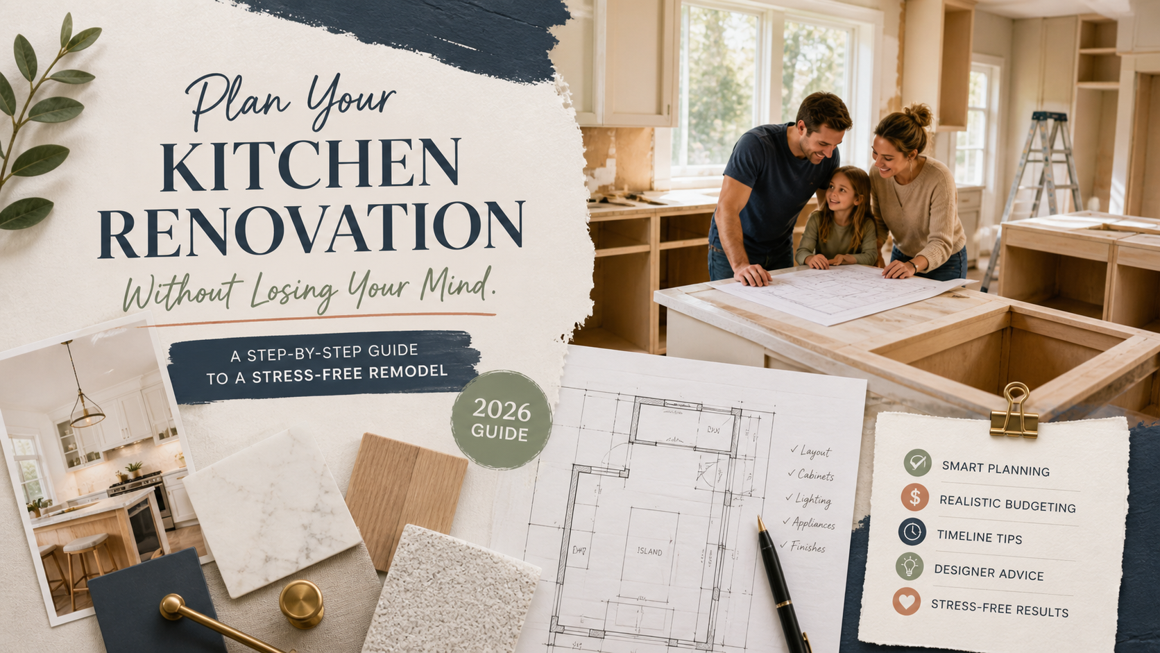 Plan Your Kitchen Renovation Without Losing Your Mind