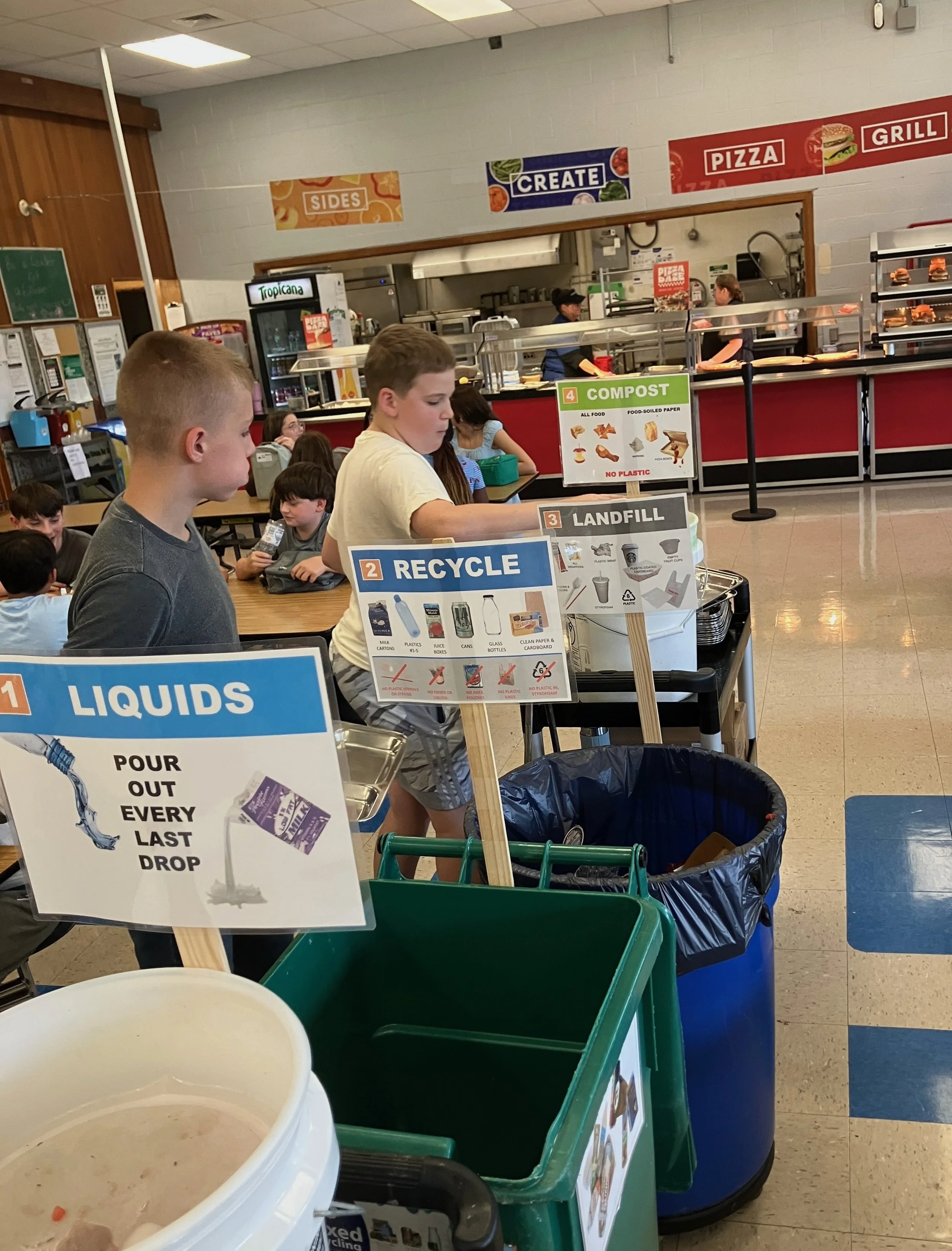 Scituate Schools Dramatically Reduce Cafeteria Waste