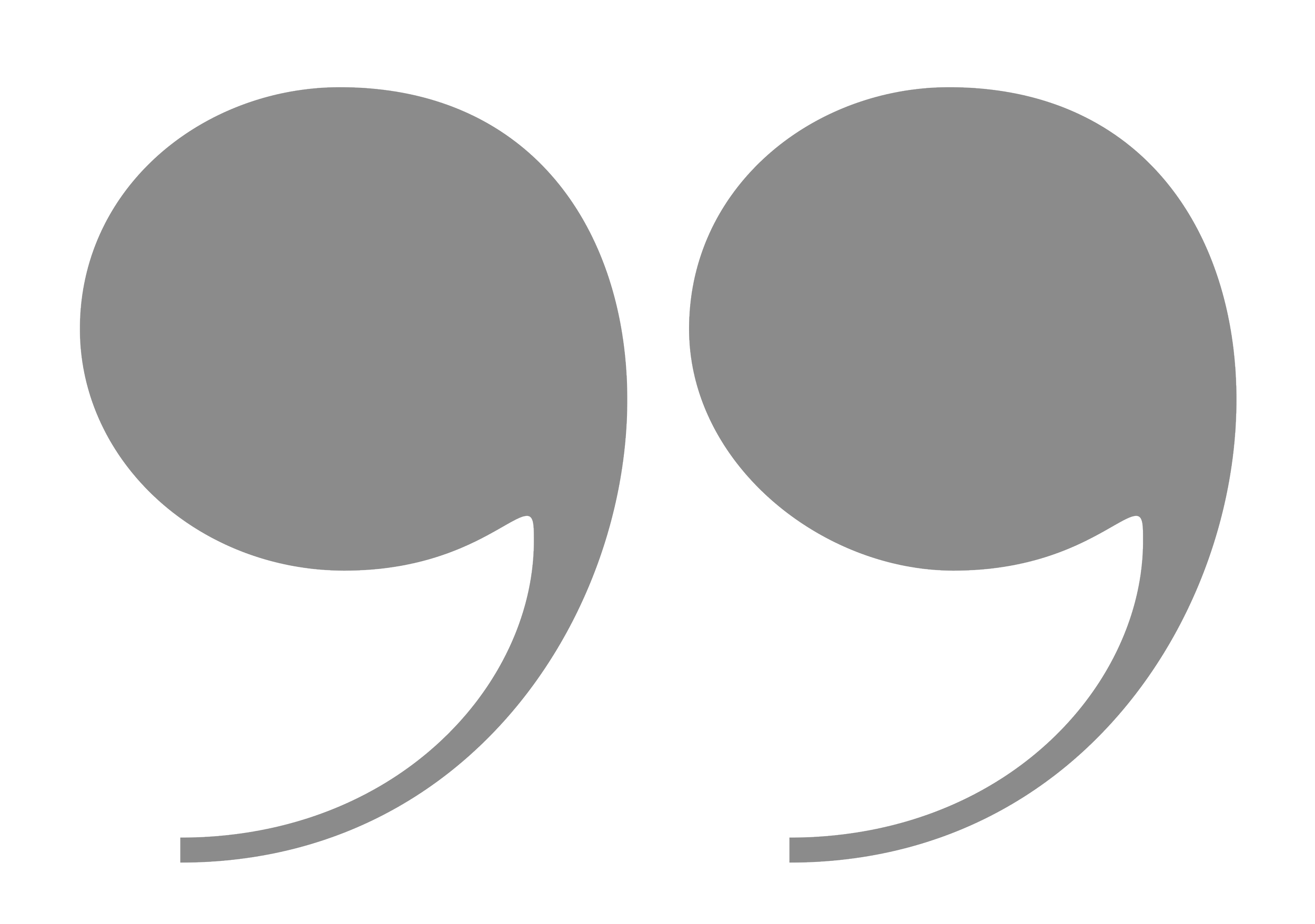 Two black and white line drawings of comma symbols, 9 and 9, side by side on a black background.