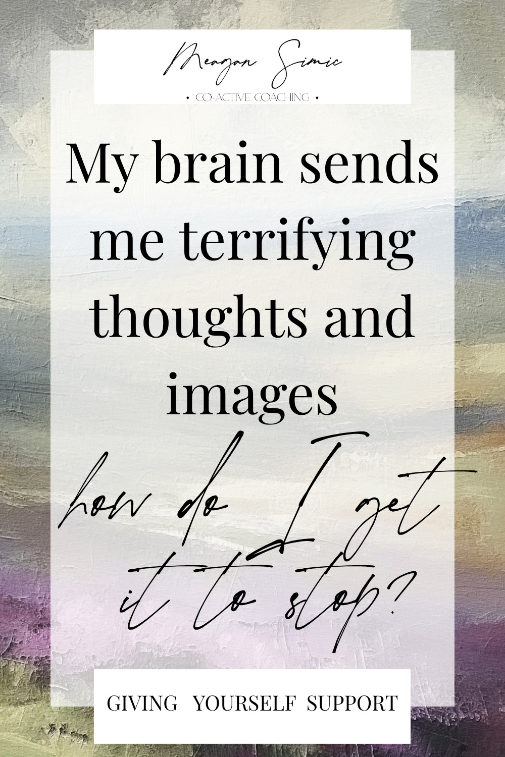 “I want to create a peaceful life for myself” - meet the parts 2