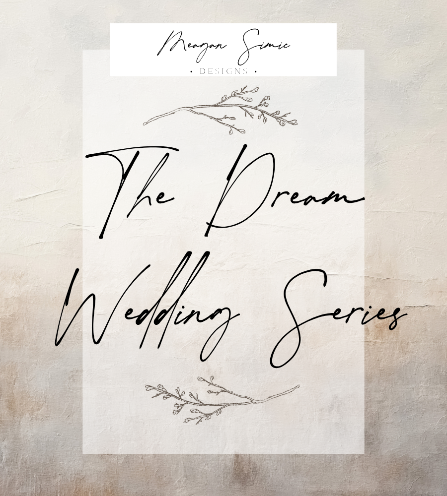 meagan simic designs, the dream wedding series, two branches