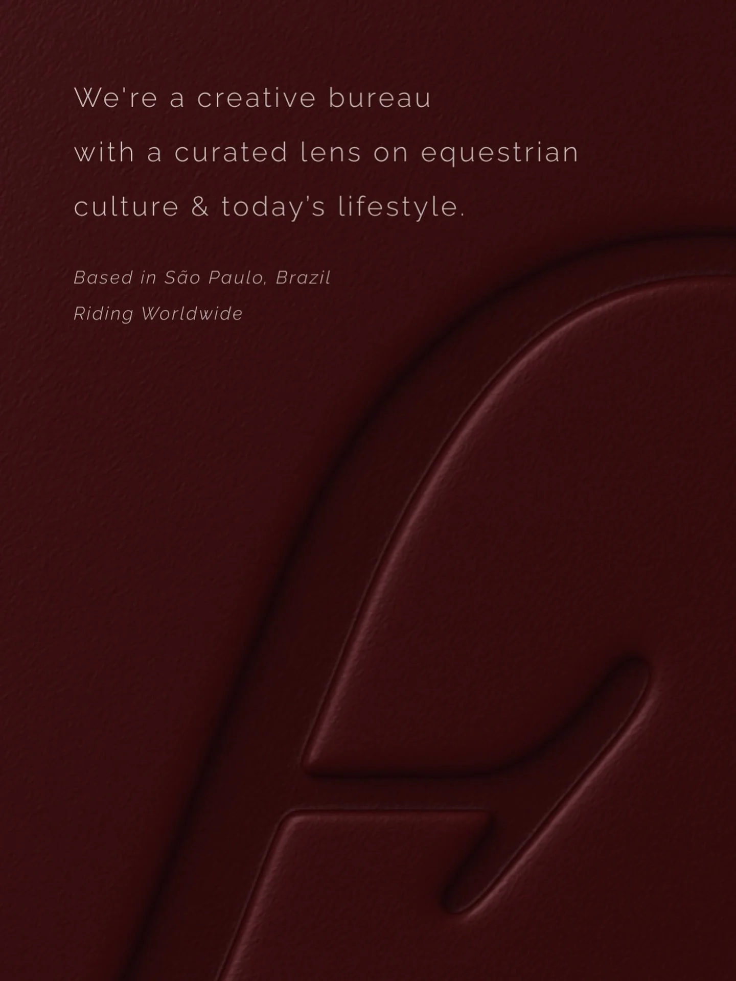 We craft brands to immerse in equestrian culture and navigate its contemporary expressions, connecting heritage, lifestyle, and a global community united by the horse.

#Farasi #FarasiBrasil #EquestrianCulture #EquestrianLifestyle #ShowJumping #Dress