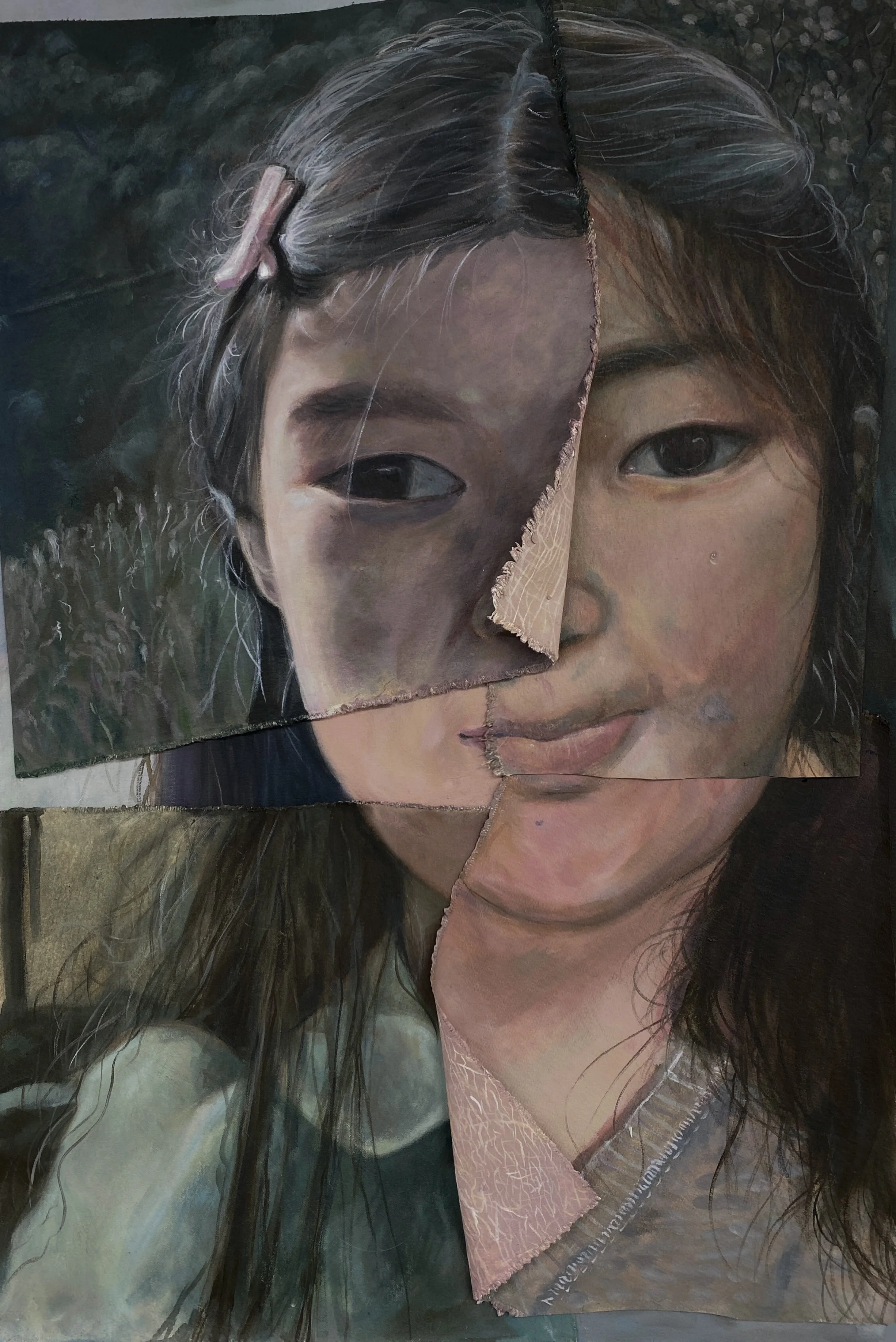 "You," 2025, acrylic on canvas