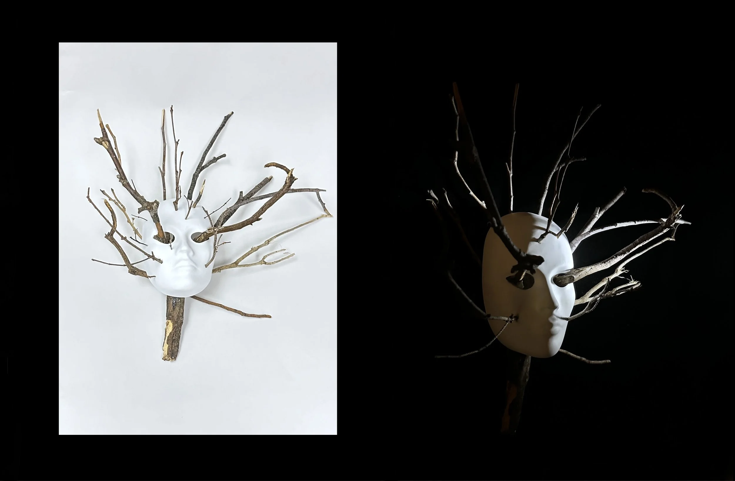 "(Un)natural Selection": tree branches, mask