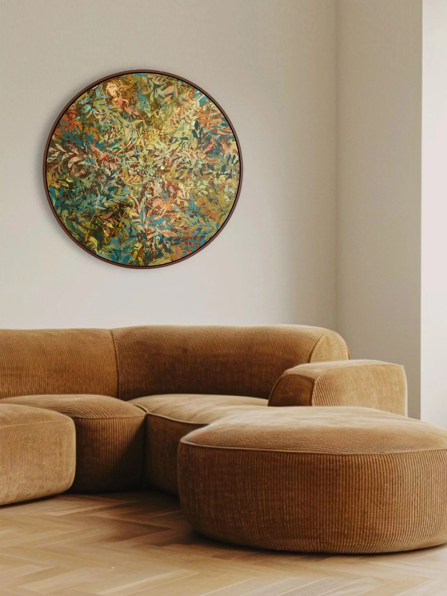 Calm-canopy-green-tree abstract-oil-and-wax painting.jpg