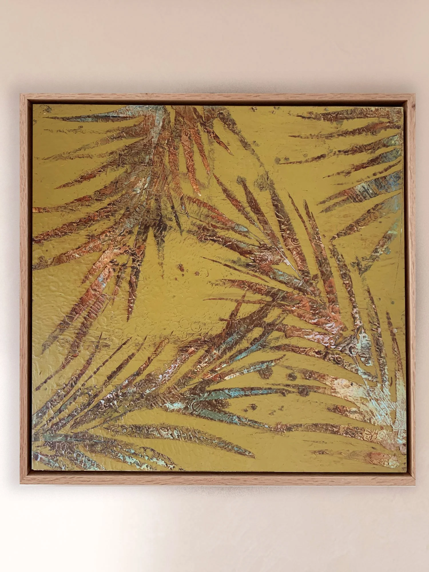 Leaf Block Ochre