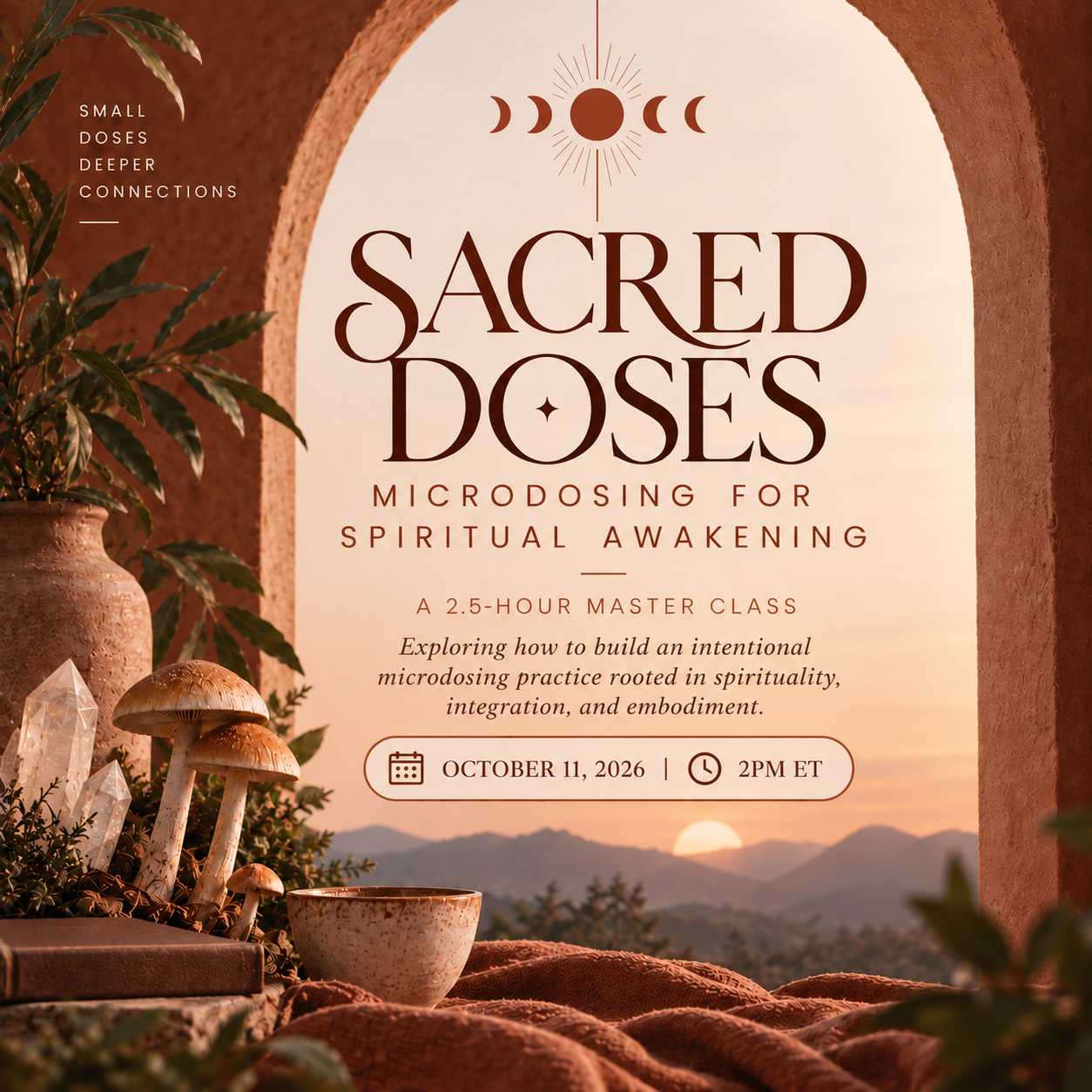 Sacred Doses: Microdosing for Spiritual Awakening