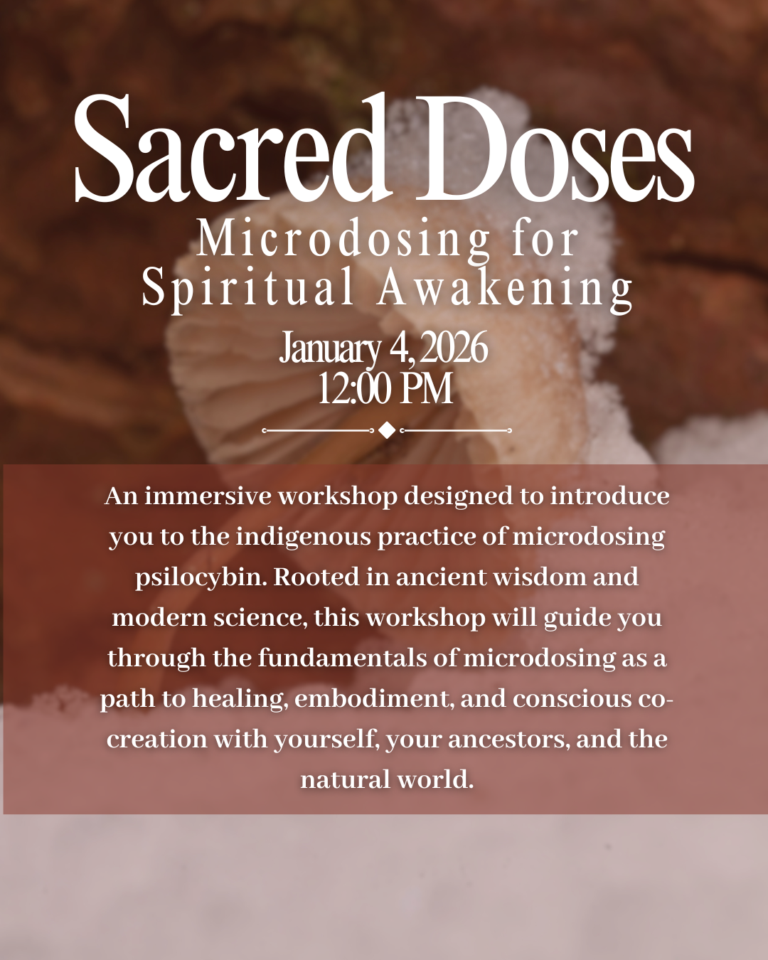 Sacred Doses: Microdosing for Spiritual Awakening