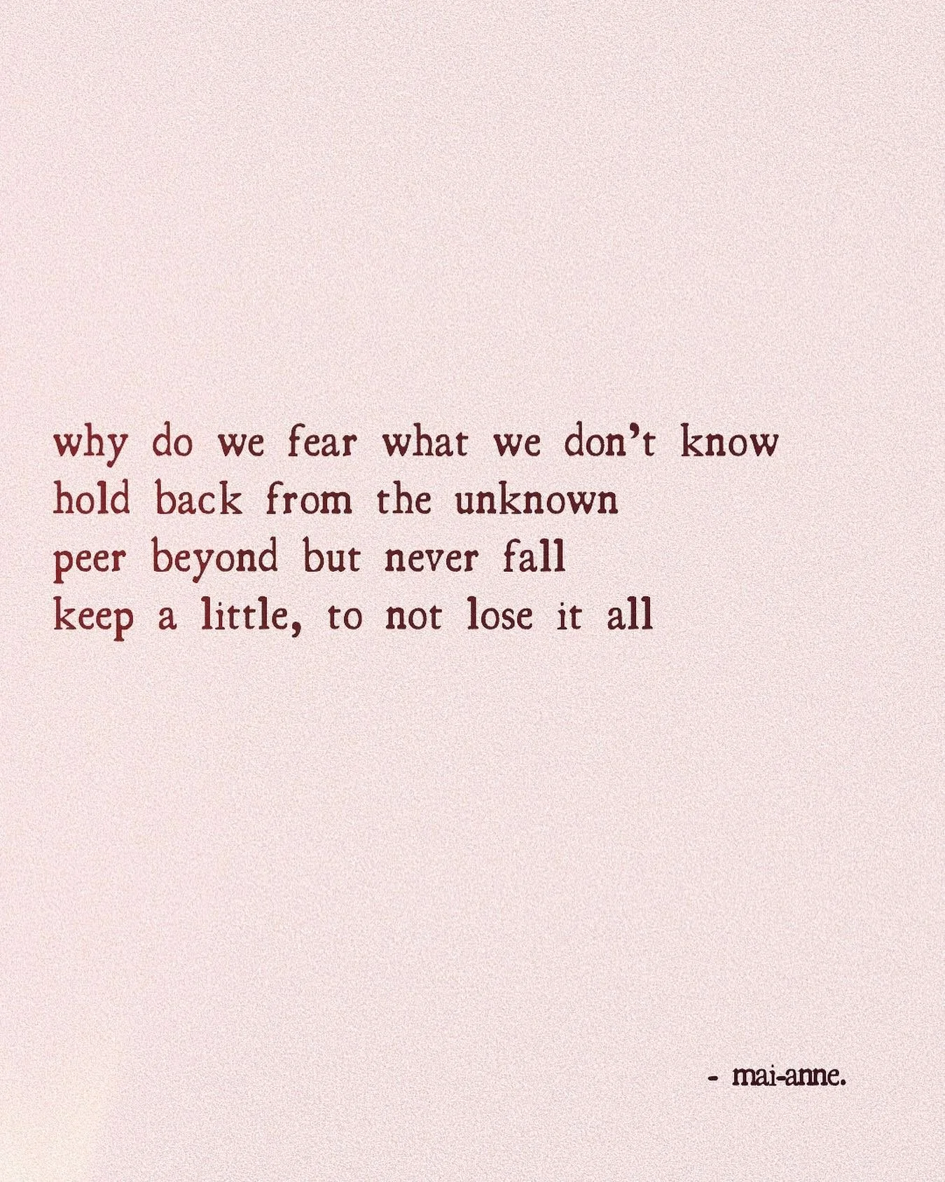 &ldquo;before it breaks&rdquo;

.
.
.
#lyricist #poetrycommunity #poetrylovers #poetryisnotdead #poetryislife #lovepoetry #unhide #thoughtsonpaper #lyricalpoetry