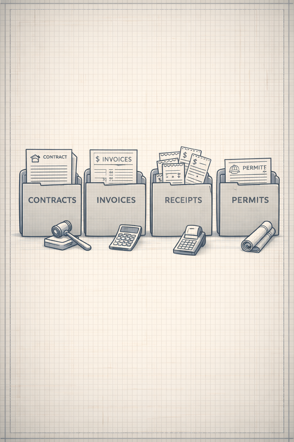 How Contractors Should Organize Digital Receipts &amp; Job Documents (So Job Costing Actually Works)