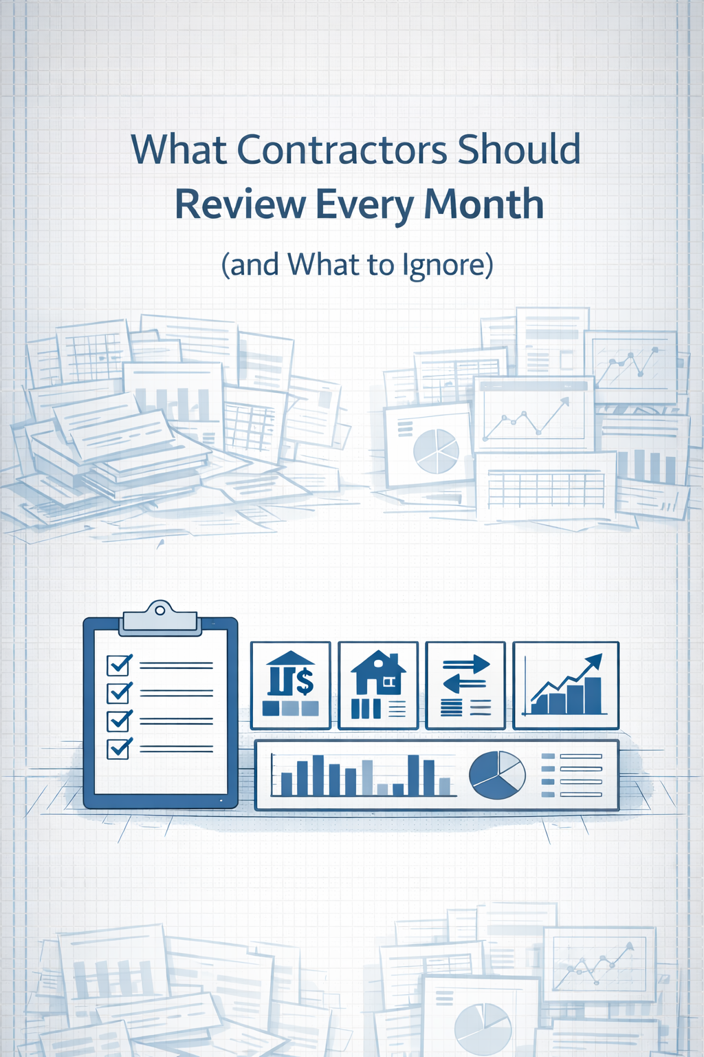 What Contractors Should Review Every Month (and What to Ignore)