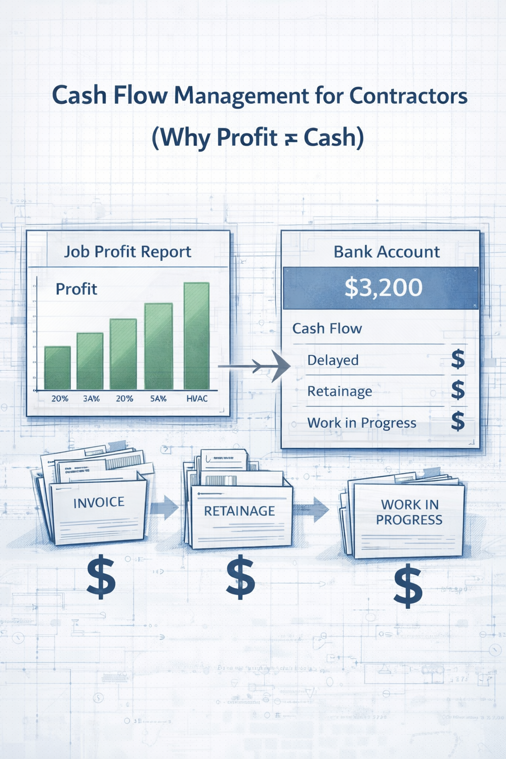 Cash Flow Management for Contractors (Why Profit ≠ Cash)