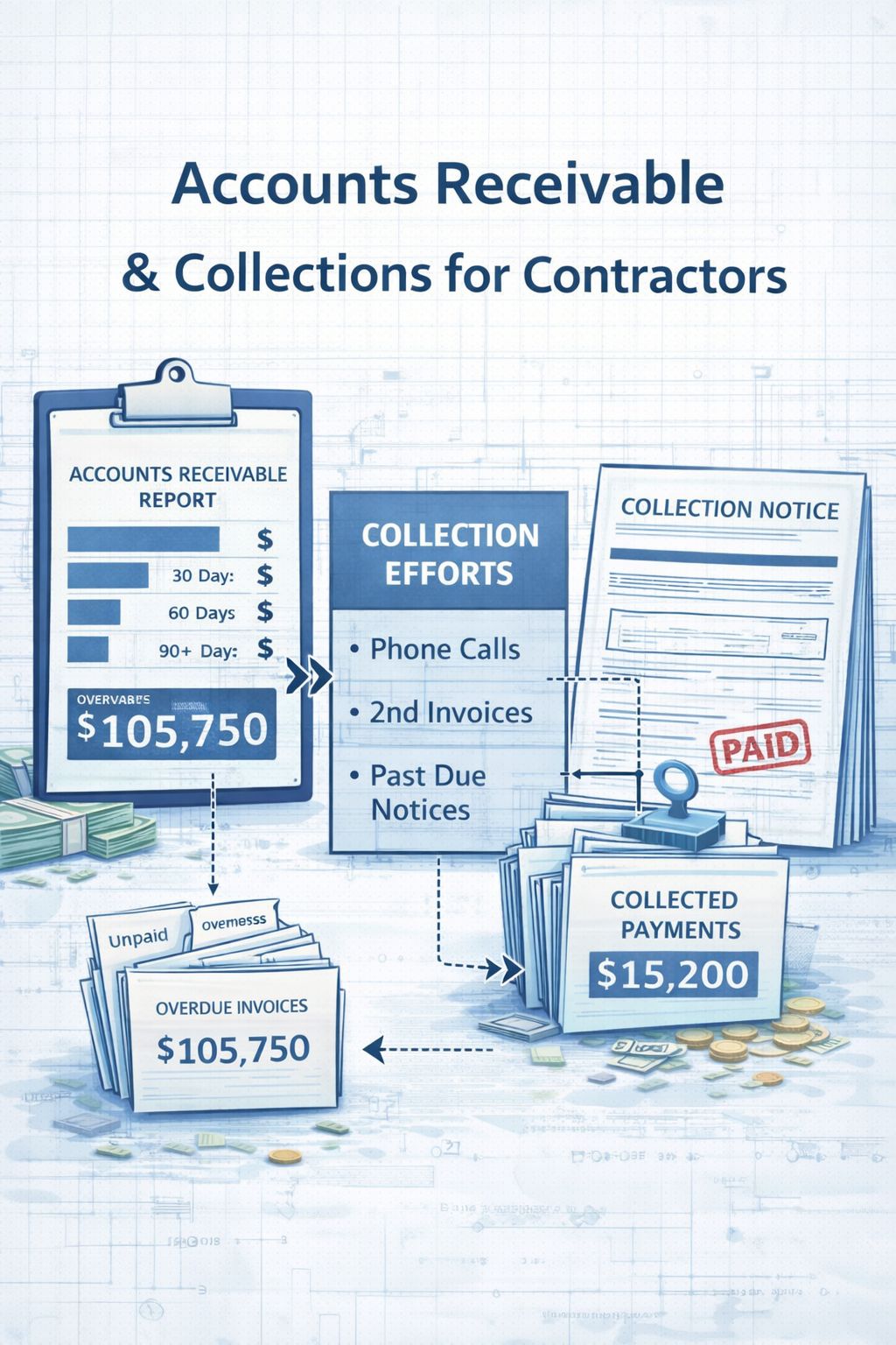 Accounts Receivable &amp; Collections for Contractors(Why Cash Flow Problems Are Usually a Systems Failure, Not a Payment Problem)