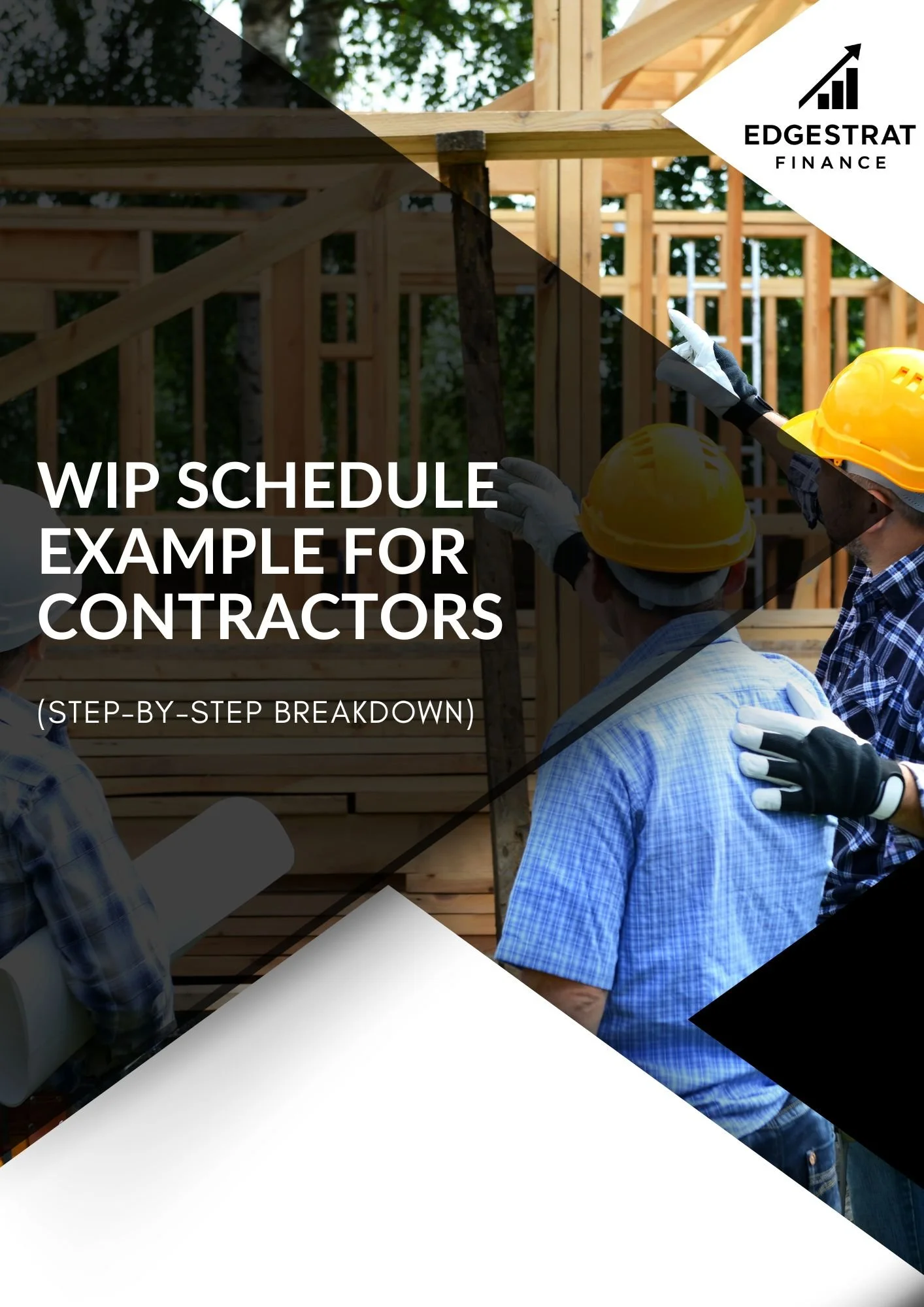 WIP Schedule Example for Contractors (Step-by-Step Guide)