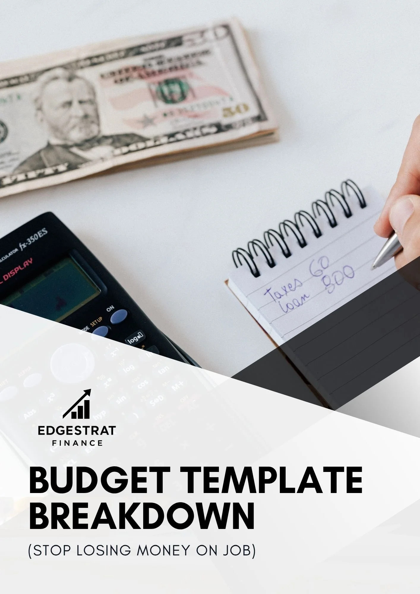 Budget Template Breakdown(Stop Losing money on Job)