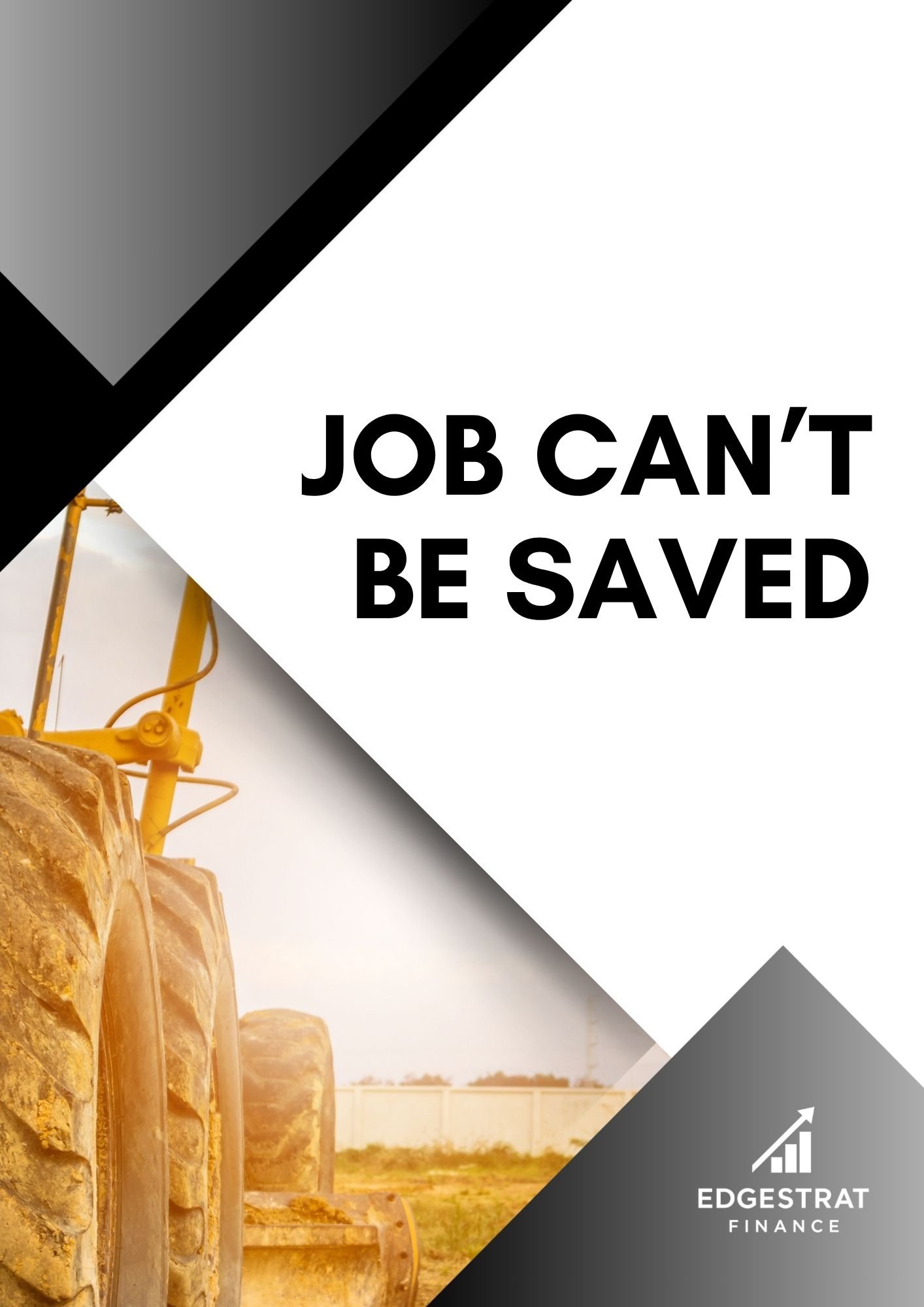 Job Can’t Be Saved