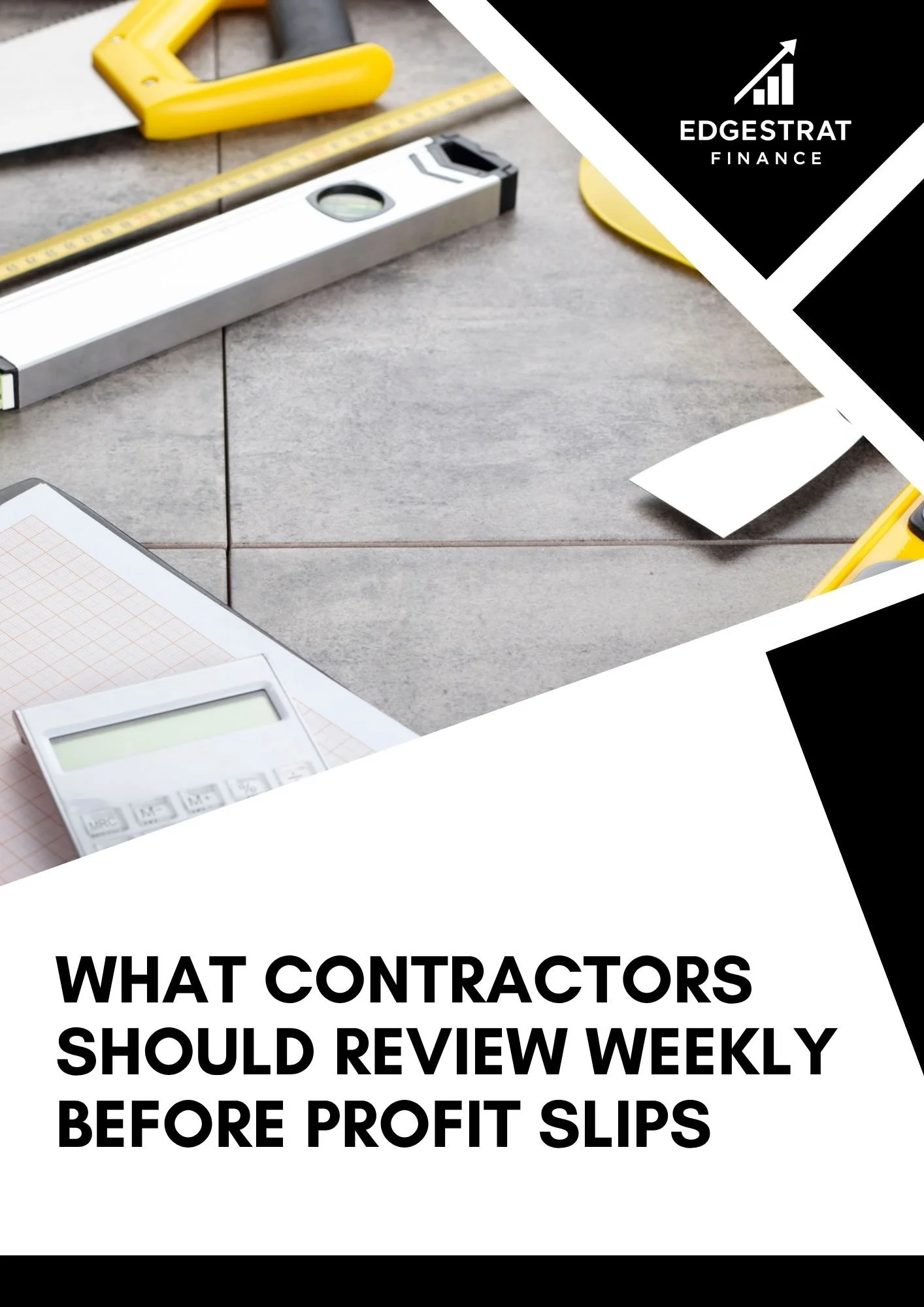 What Contractors Should Review Weekly Before Profit Slips