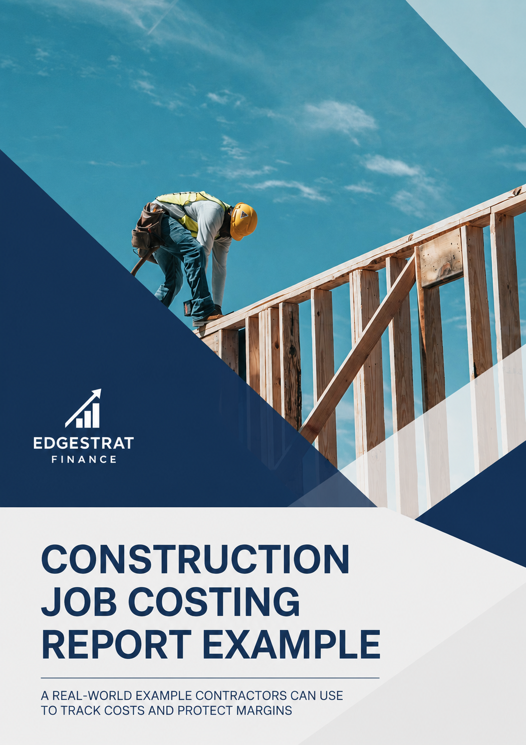 Construction Job Costing Report Example