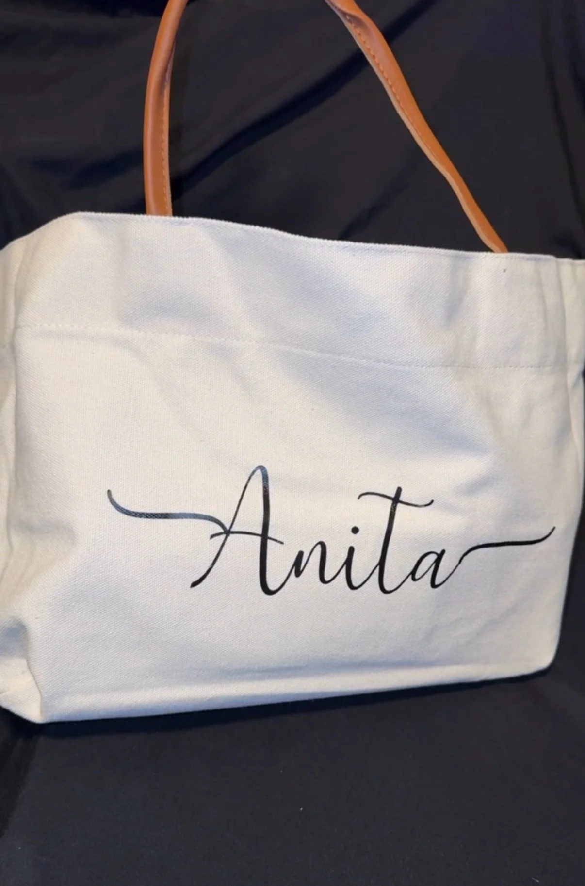 Custom name bag
