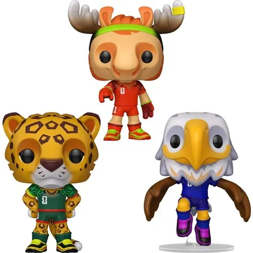 PREORDER - FIFA World Cup 2026 Mascots - Host Nations Trio Bundle - 3 Pcs