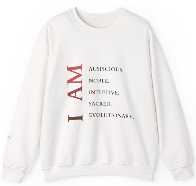 I AM Personalized Affirmation Sweatshirt — Your Name, Your Power