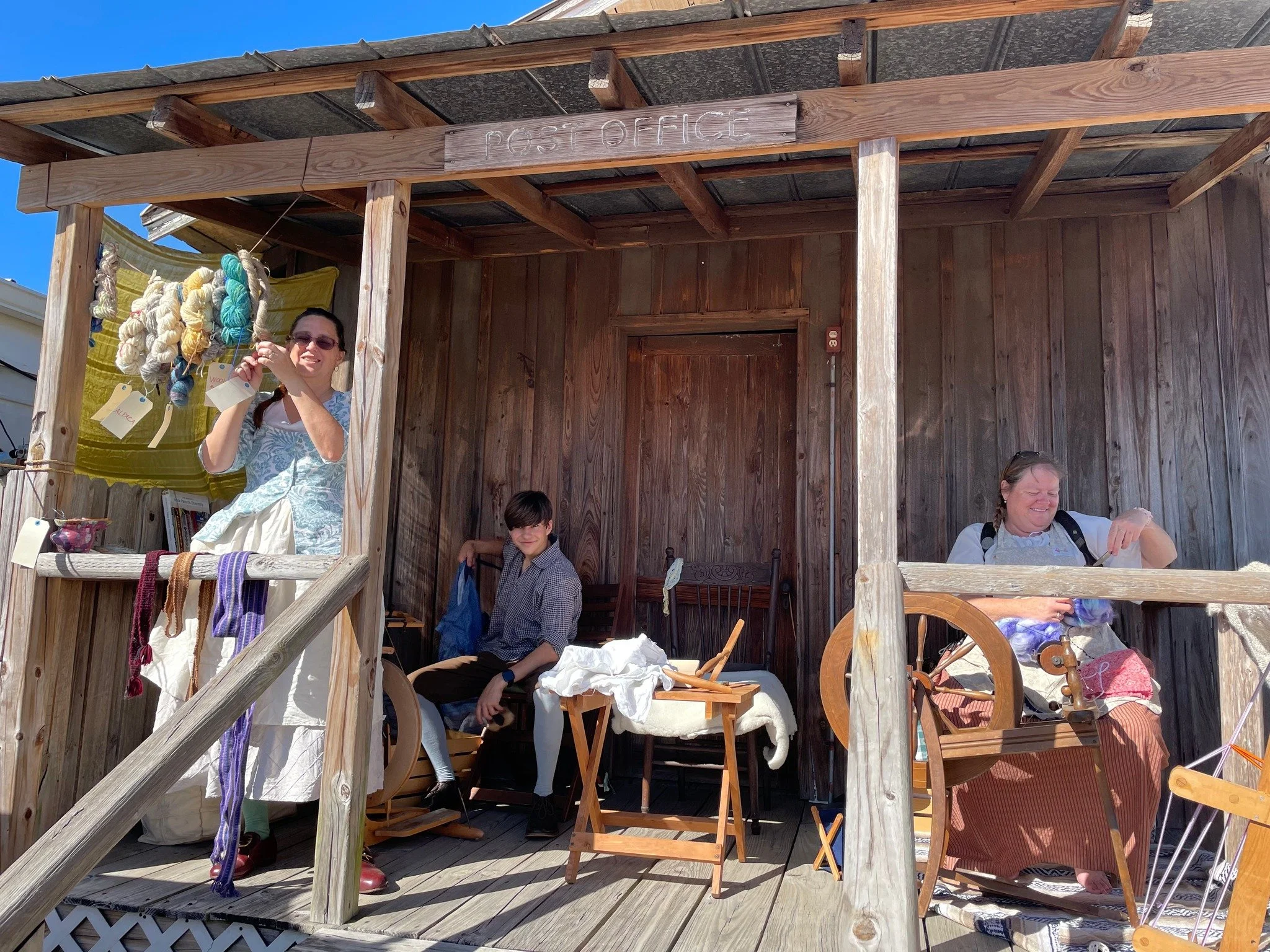 Demonstrating at the Florida Strawberry Festival