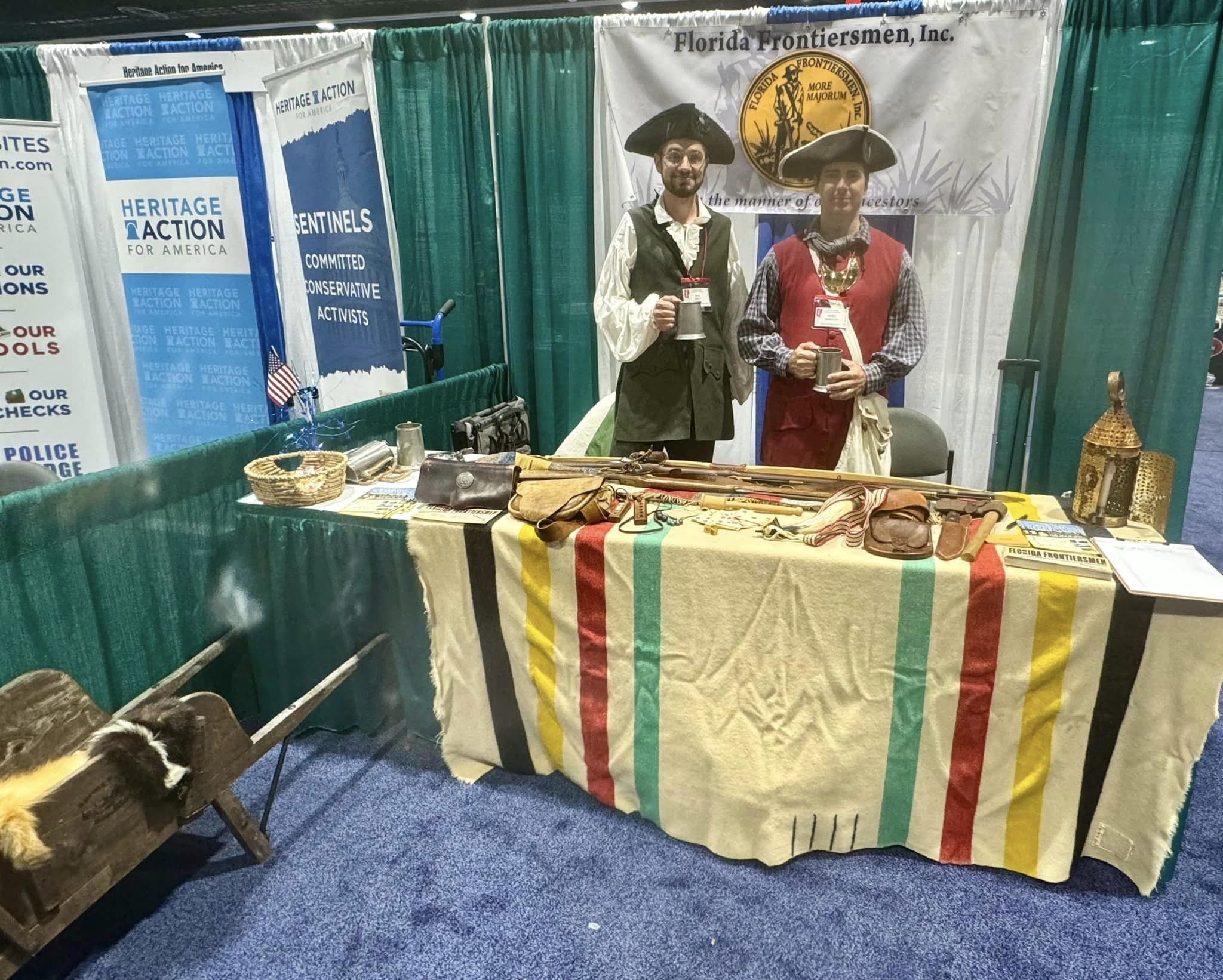 Florida Frontiersmen at the FPEA Homeschool Convention