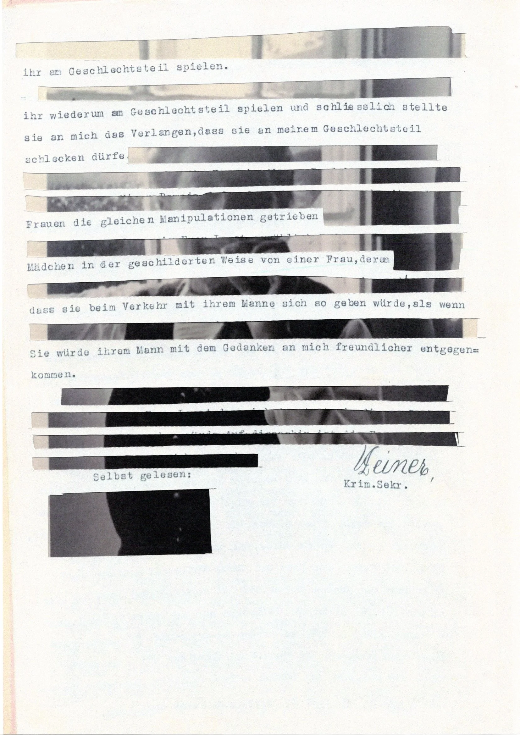 Strafsachen: Cruising the Gaps in the Archive