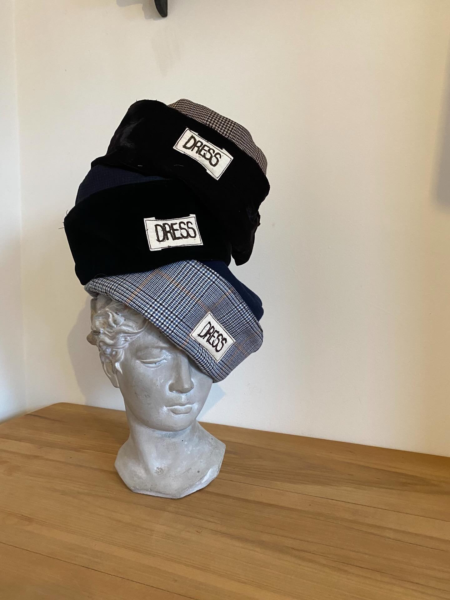 I&rsquo;ve been cooking up some lil festive accessories made from scrap pieces of wool and other leftover bits from garments. Here is just a wee selection of what I have available, and I&rsquo;ll be bringing them all with me over the weekend to @then