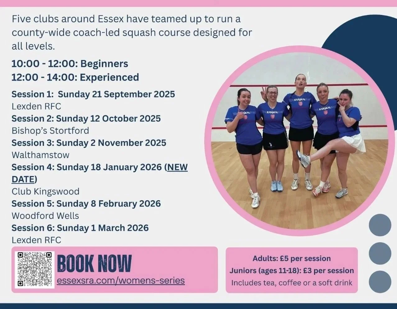 Essex Women’s Squash Series (2025–26)