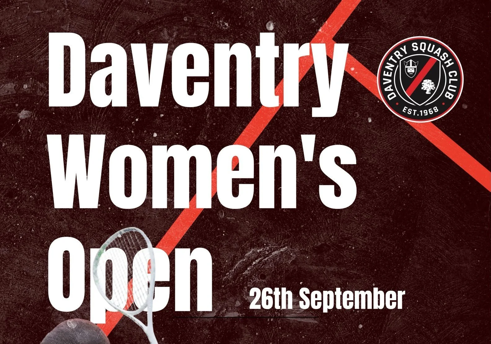 Squash Womens Tournament, all ability from beginner to pro