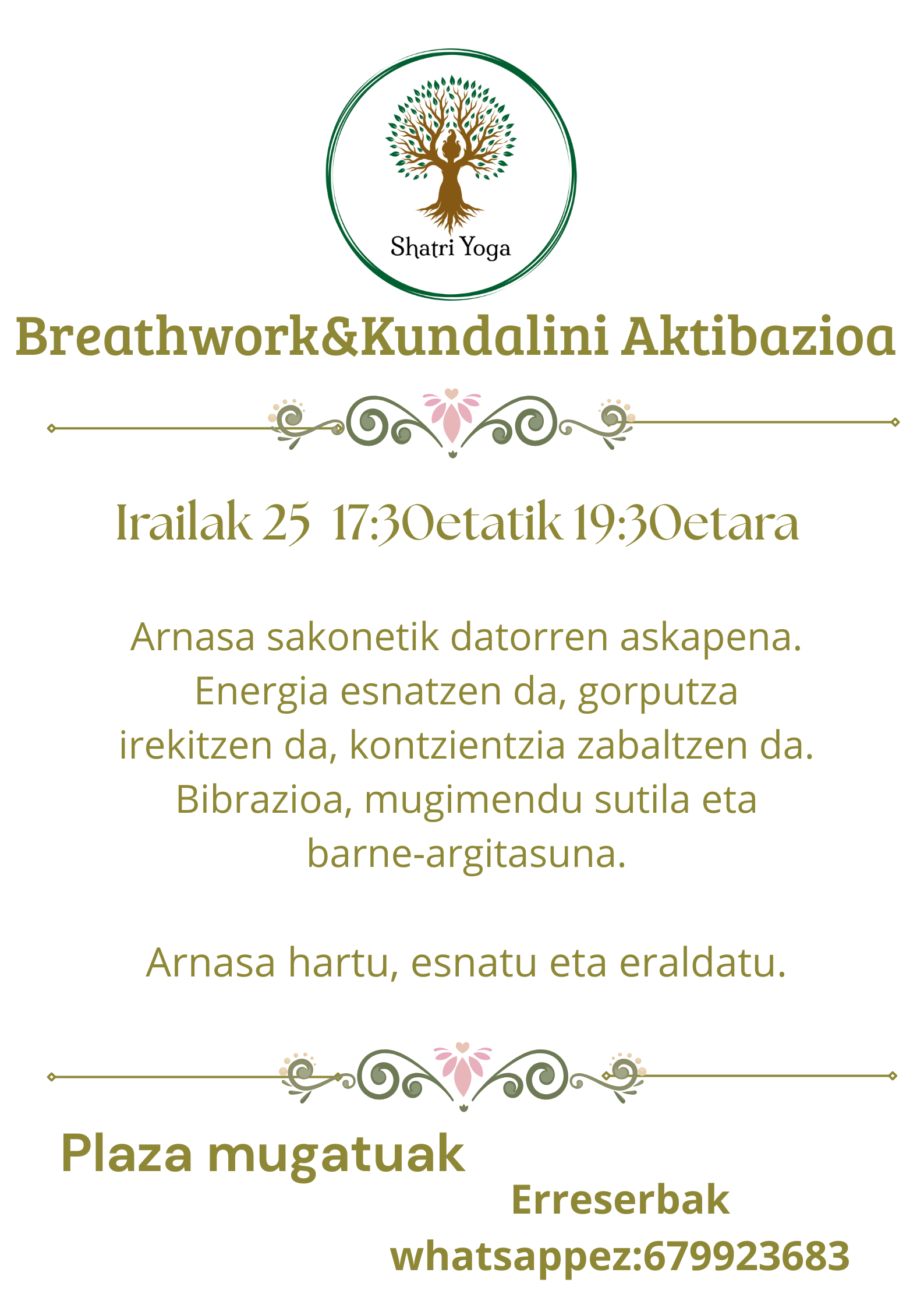 BREATHWORK&ACTIVACIÓN KUNDALINI