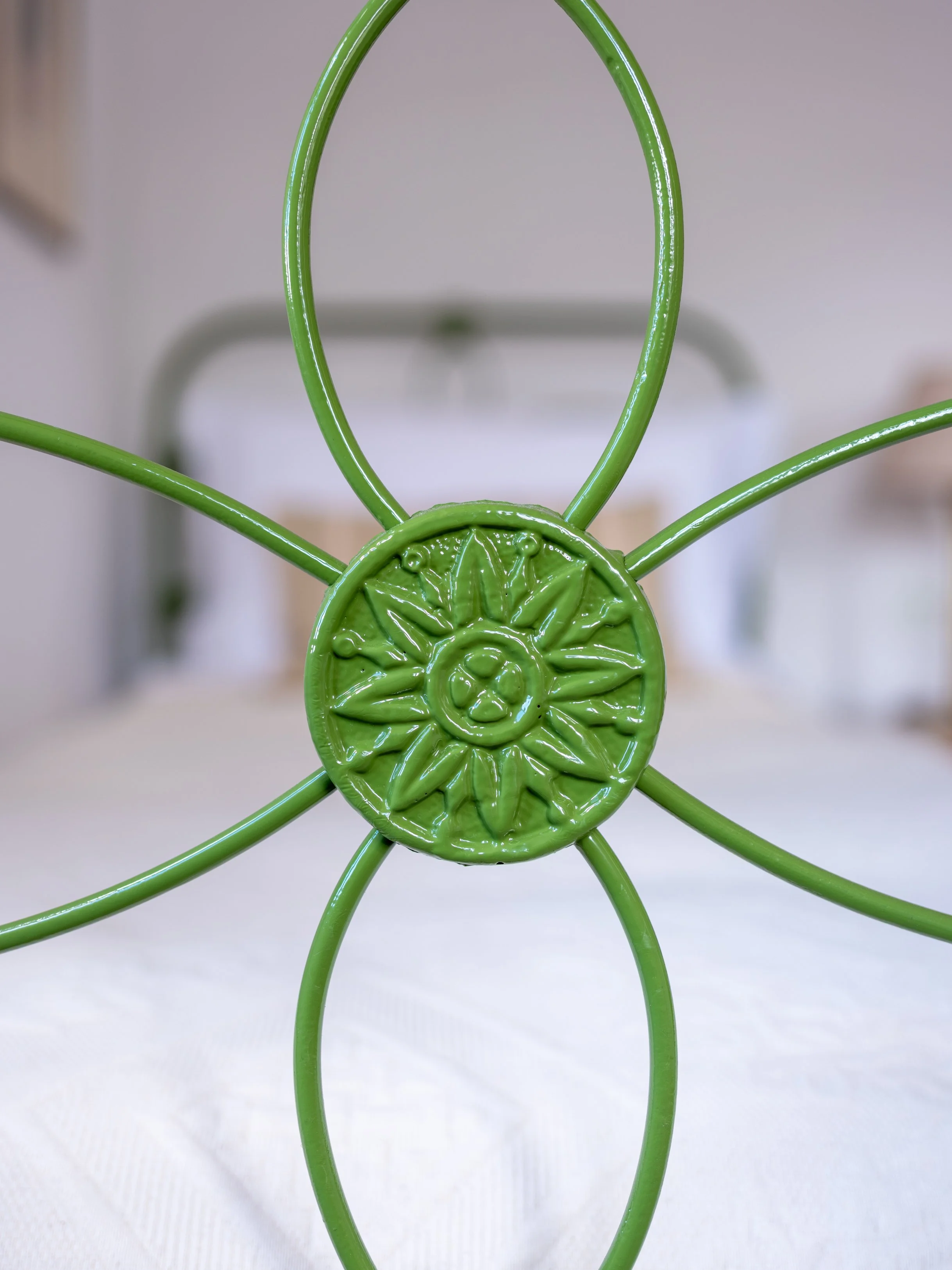Thalassa suite bedroom 2 iron bedstead at The Selene Greece, Symi