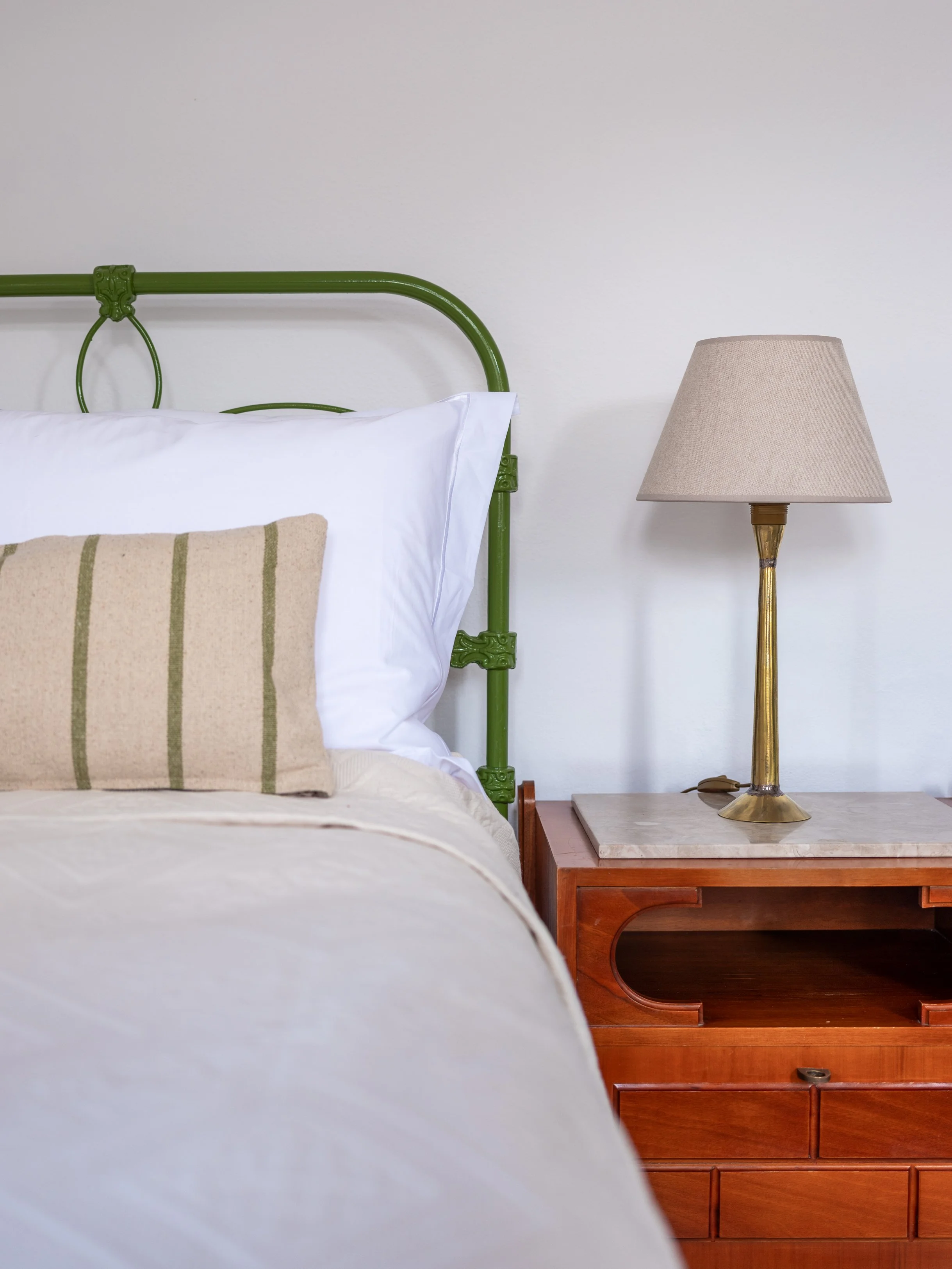 Thalassa suite bedroom 2 iron bed at The Selene Greece, Symi