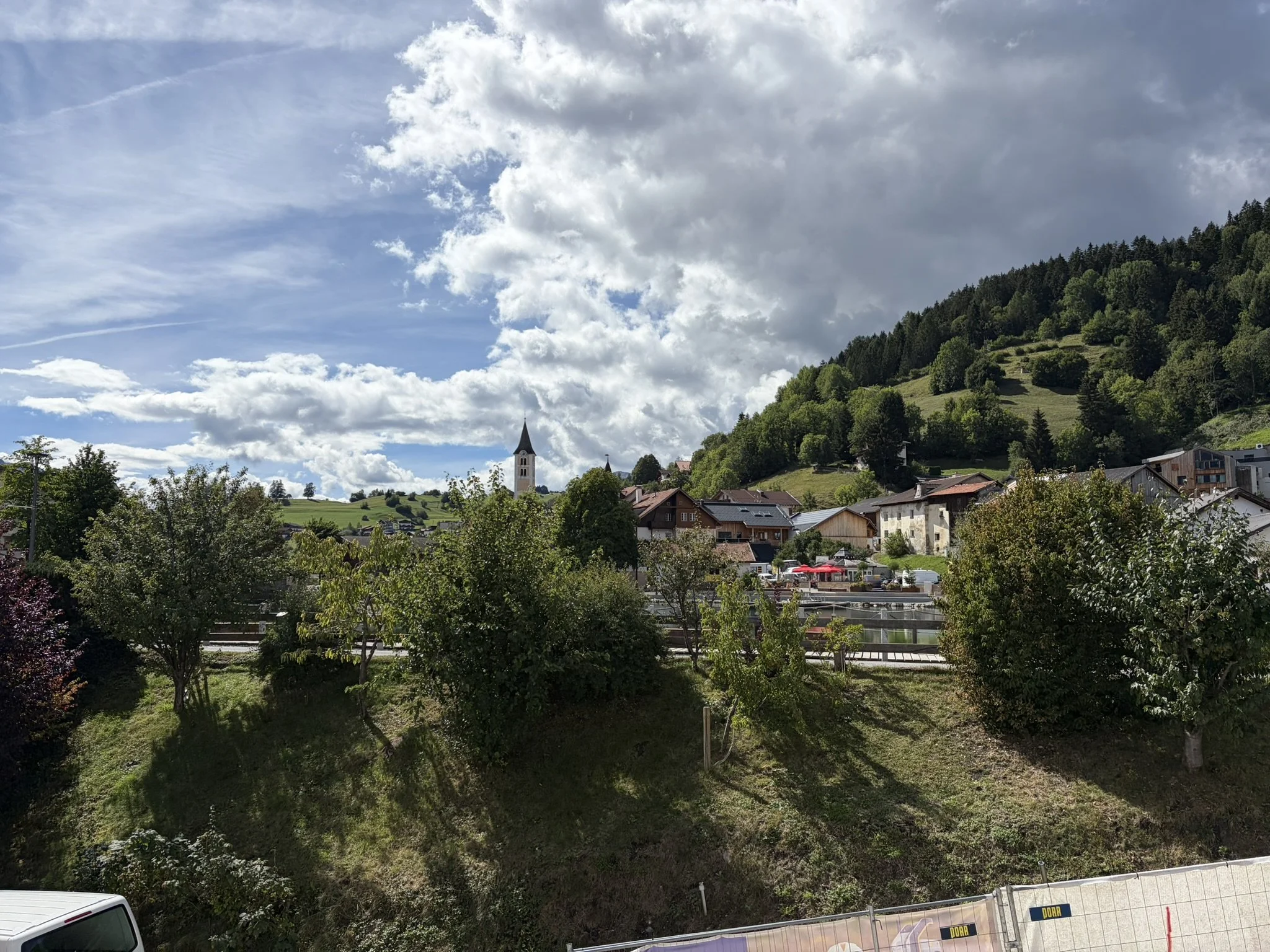 Ausblick vom Balkon von TOP 53 