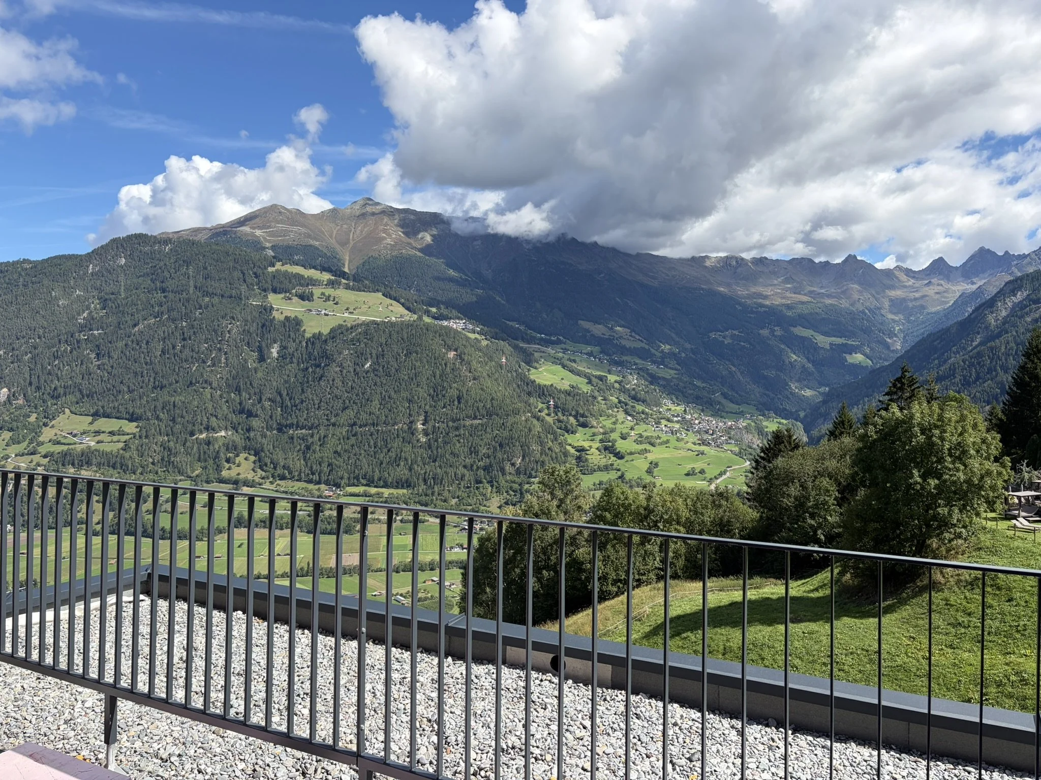 Ausblick Top 66 von der großen Terrasse zur Ostseite 