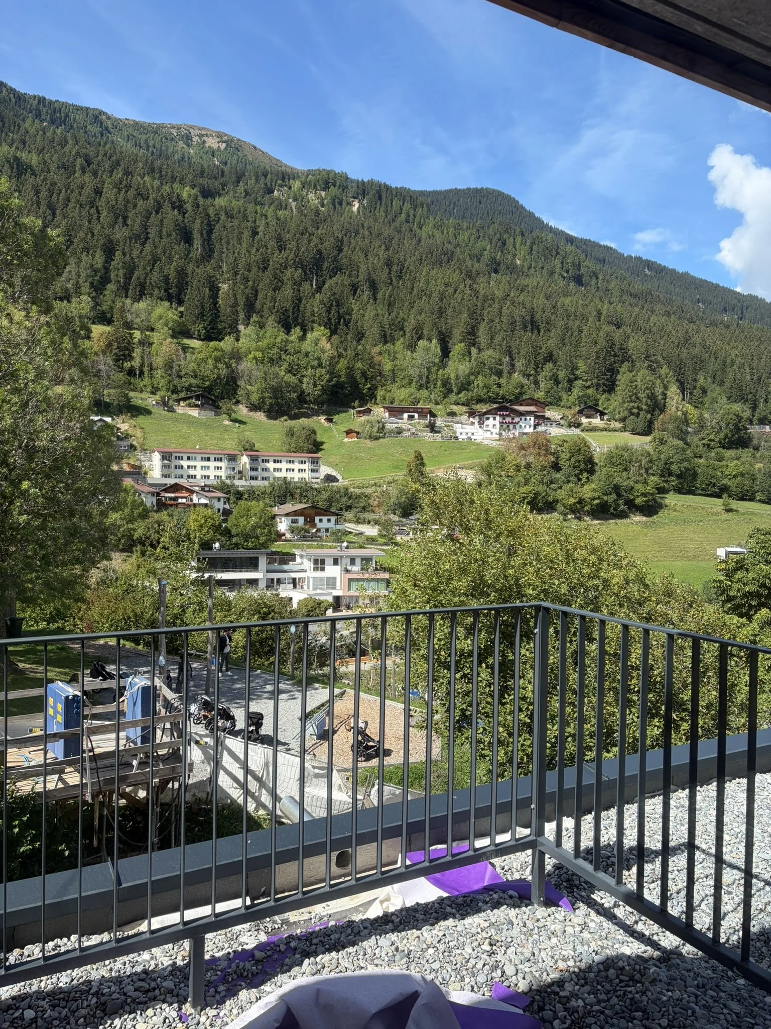 Ausblick von TOP 66 Balkon Westseite