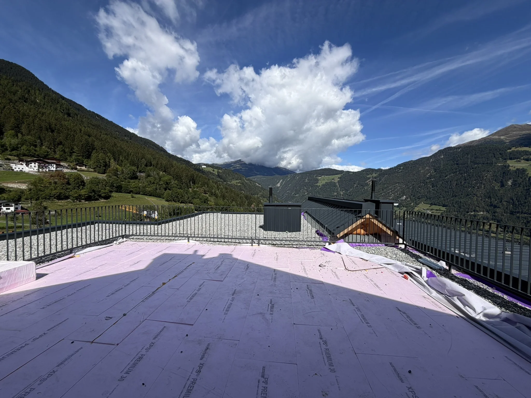 Terrasse TOP 72 - Rundum freier Blick auf dem Dachgeschoss