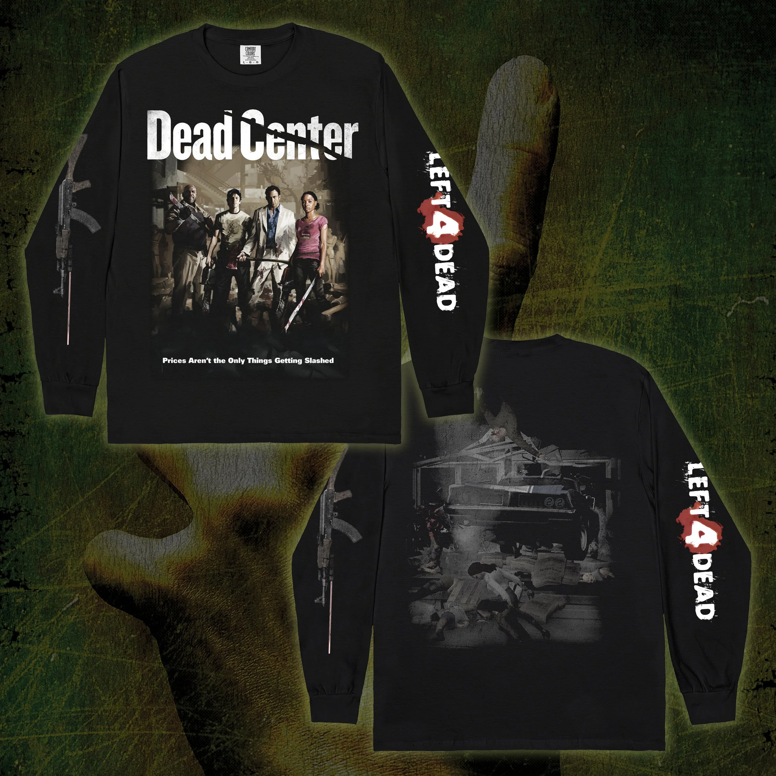 Left 4 Dead 2 "Dead Center" Long Sleeve